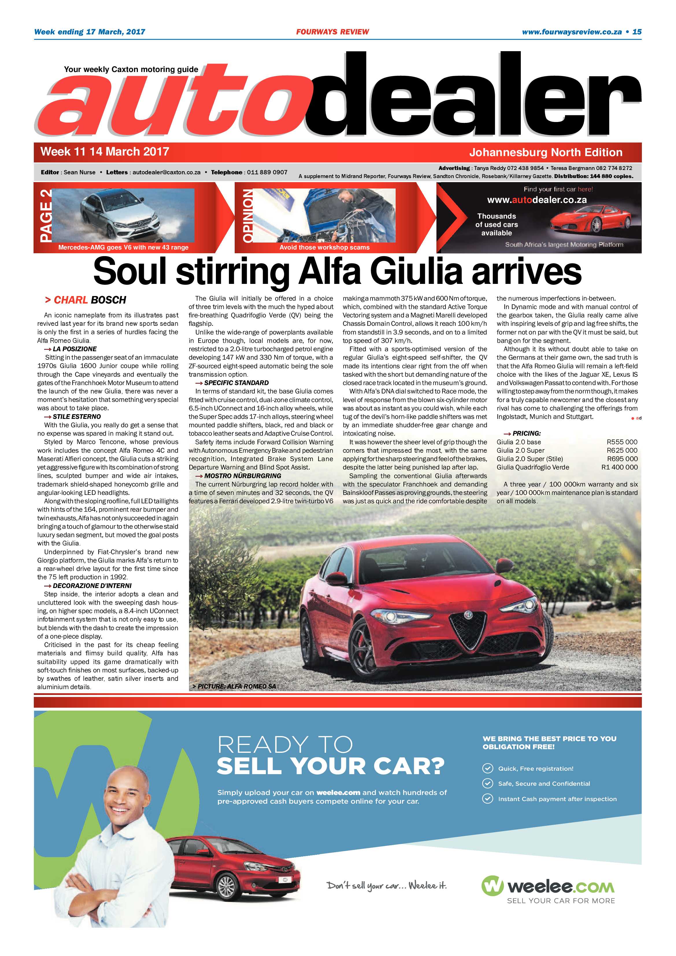 Fourways Review 17 March 2017 page 15