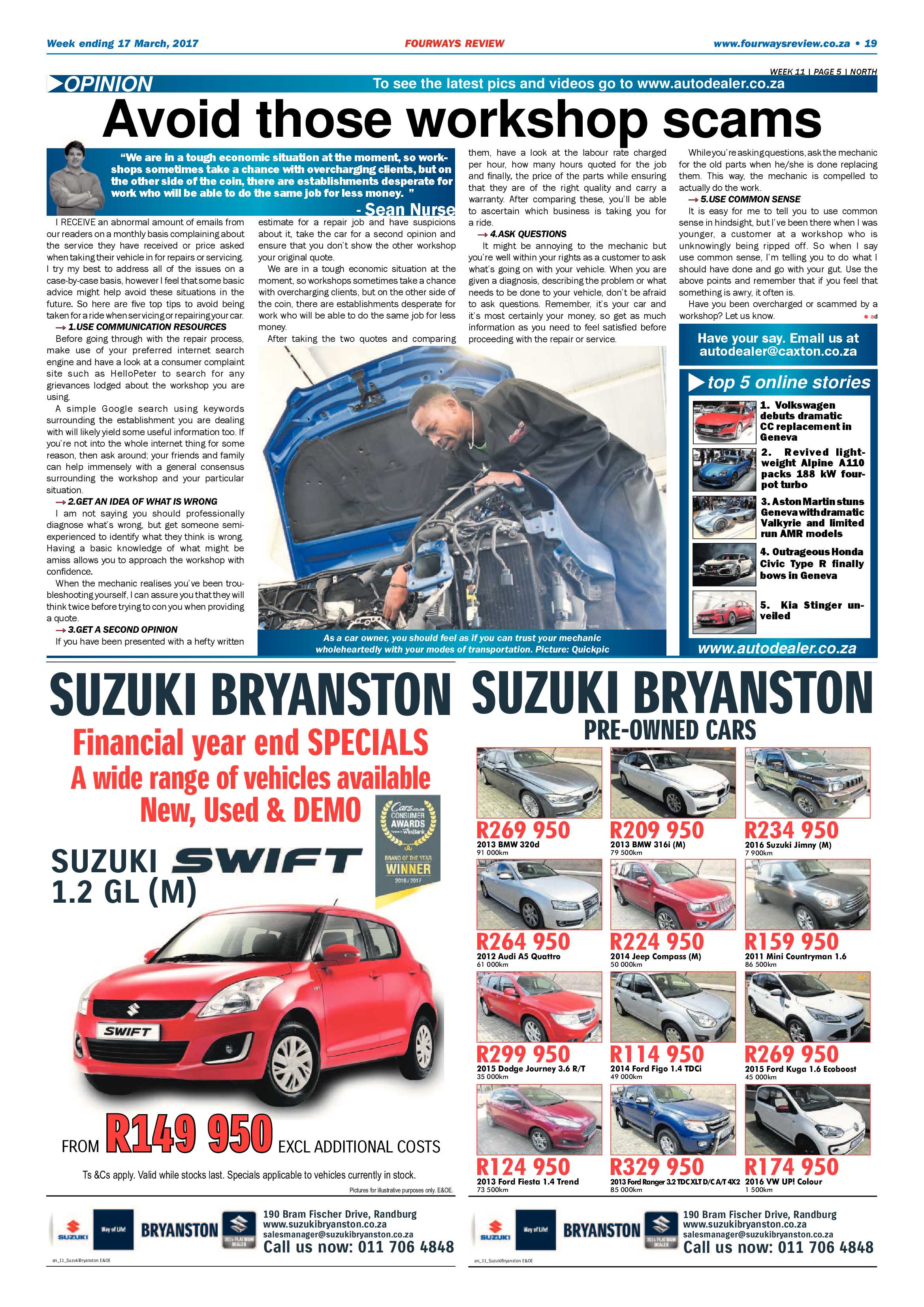Fourways Review 17 March 2017 page 19