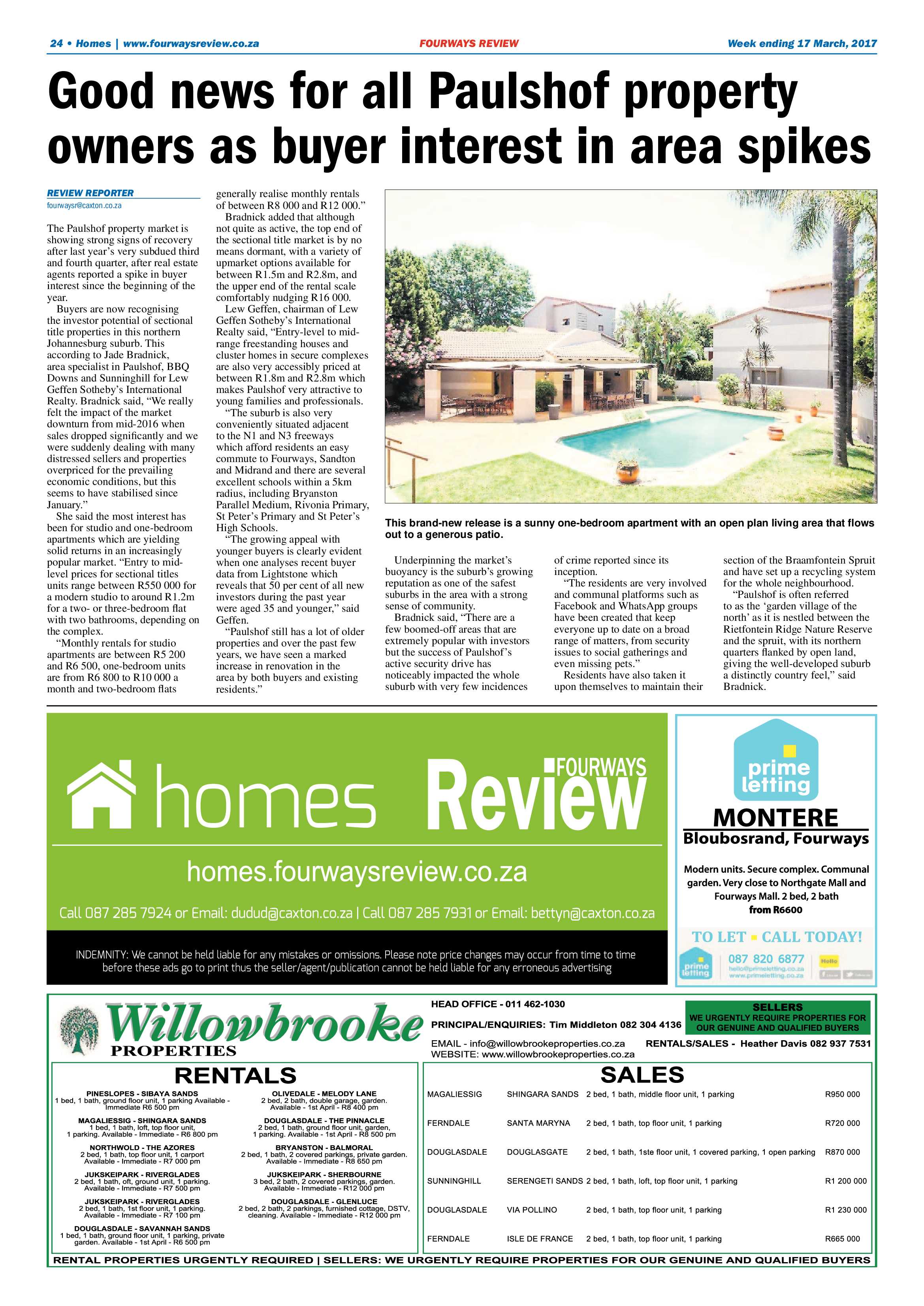 Fourways Review 17 March 2017 page 24