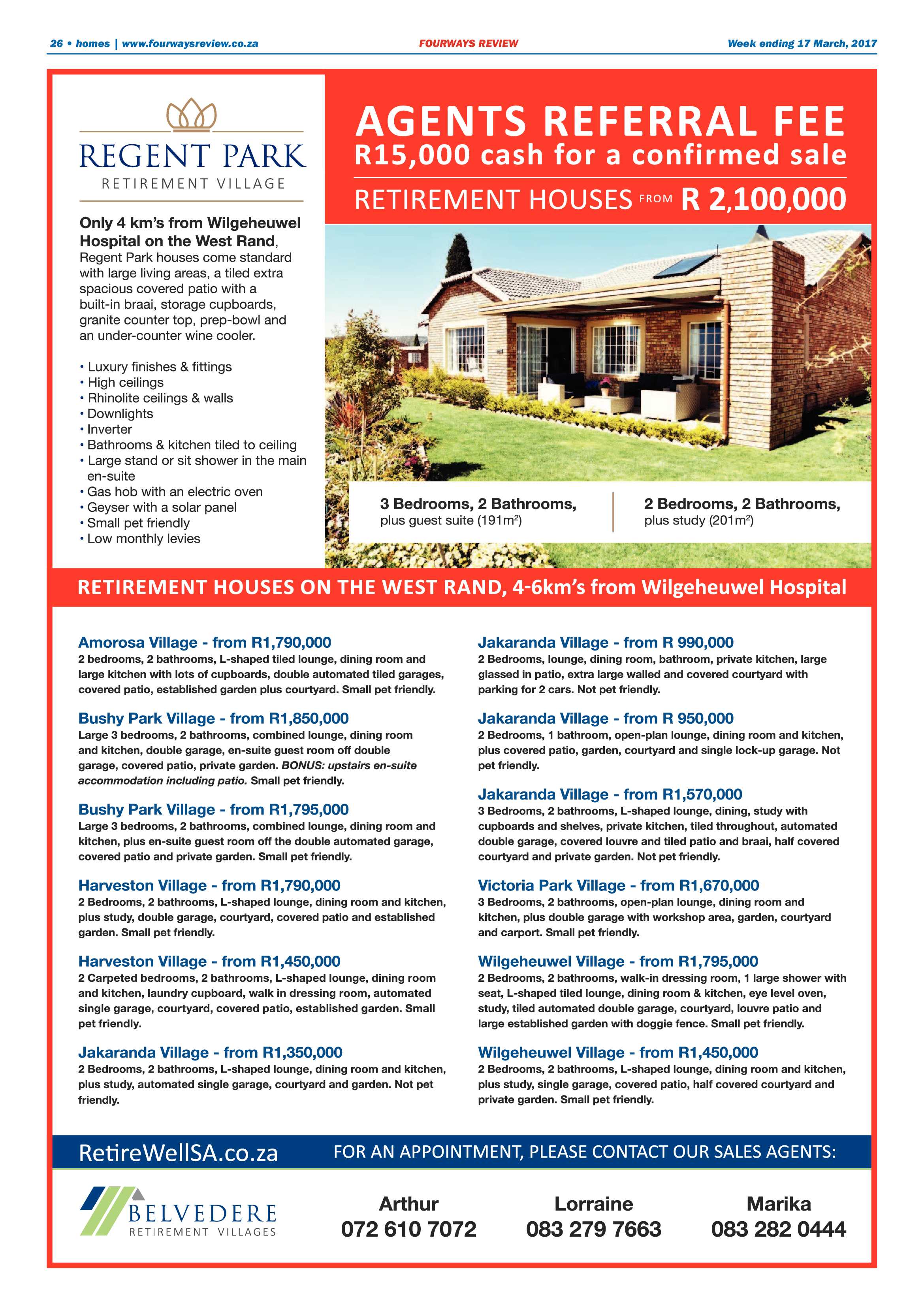 Fourways Review 17 March 2017 page 26