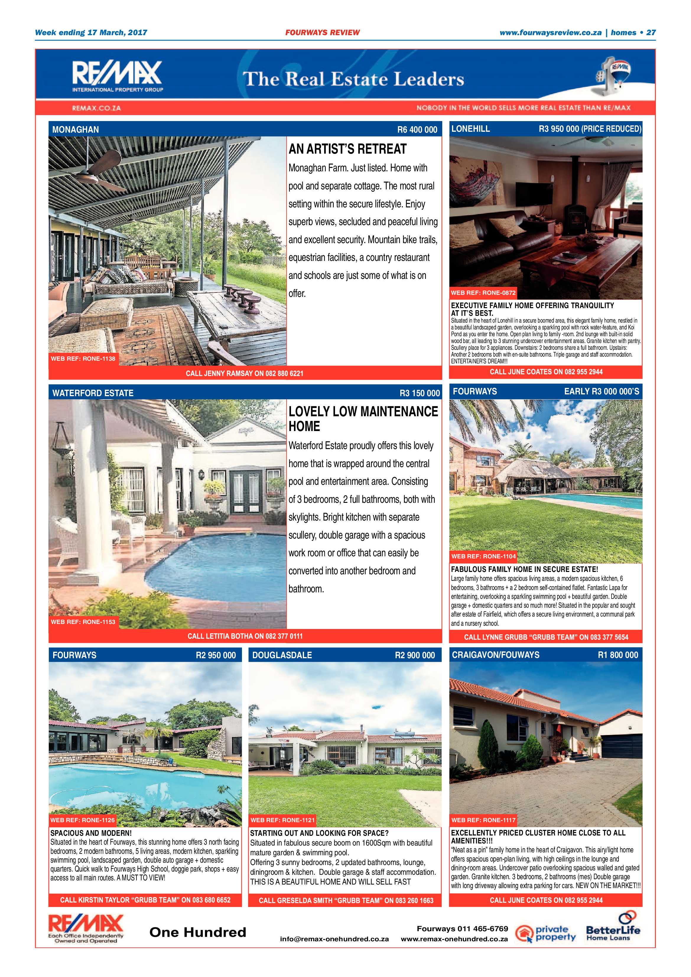 Fourways Review 17 March 2017 page 27