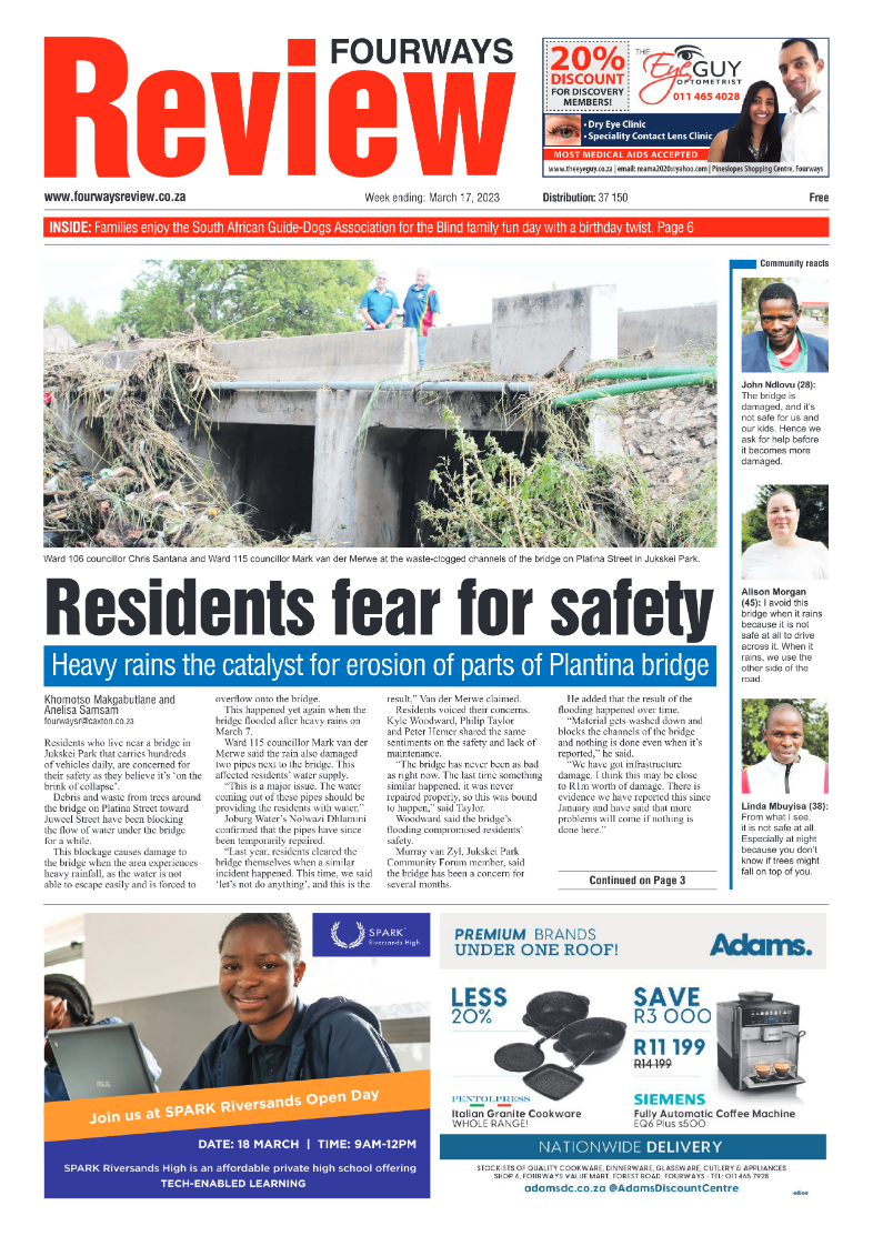 Fourways Review 17 March 2023 page 1