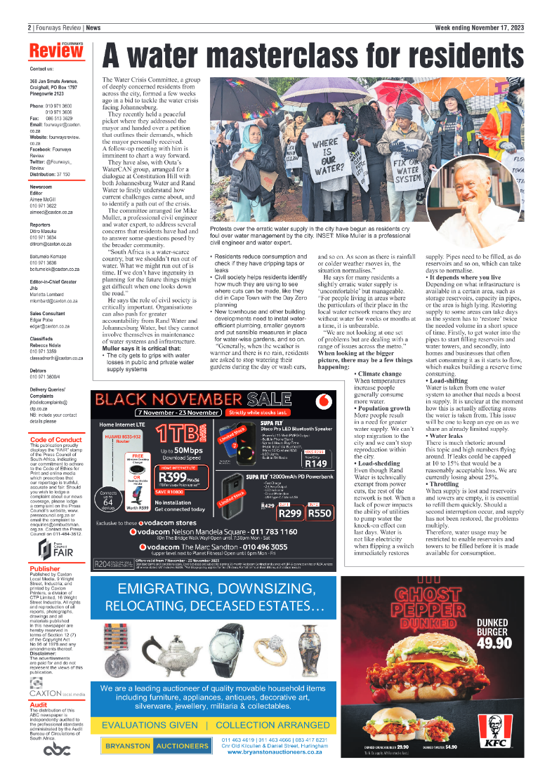 Fourways Review 17 November 2023 page 2