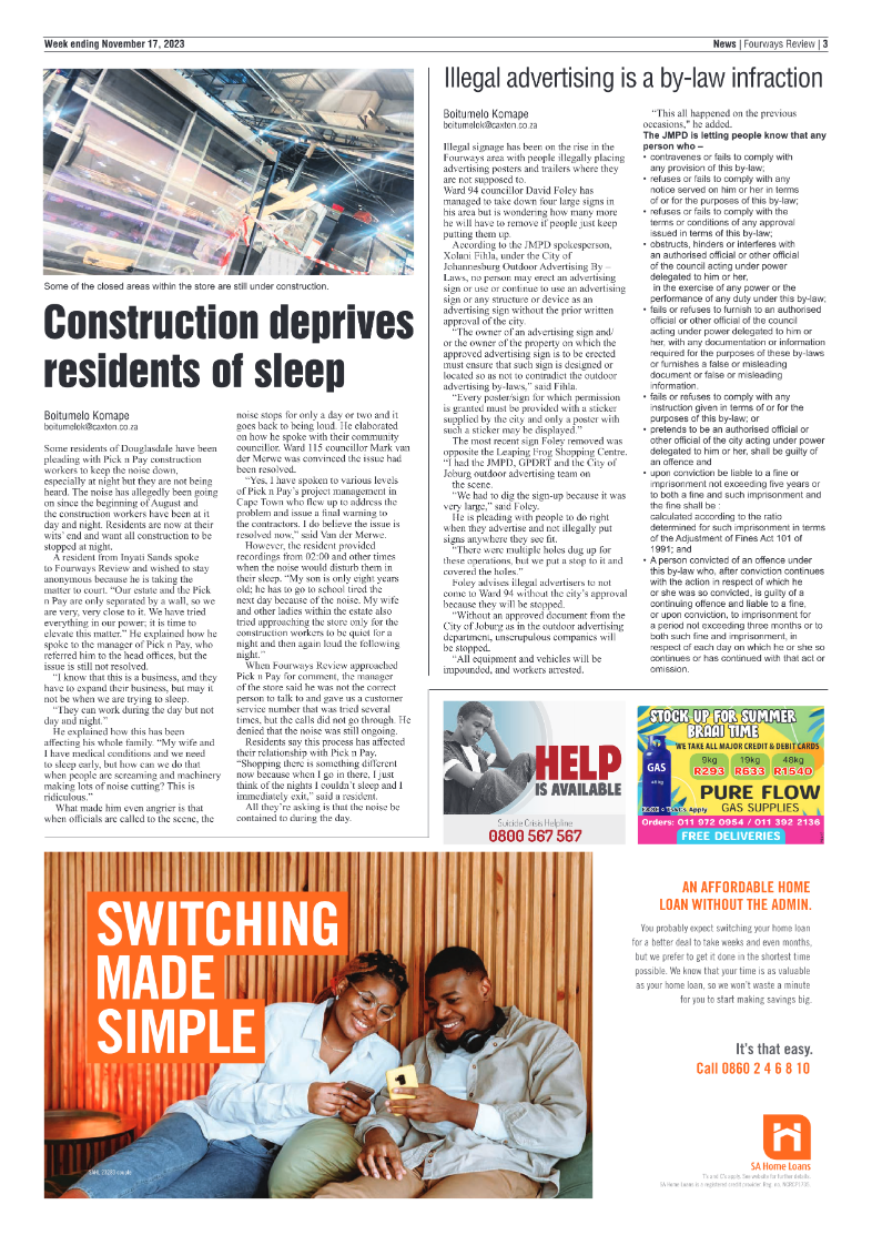 Fourways Review 17 November 2023 page 3