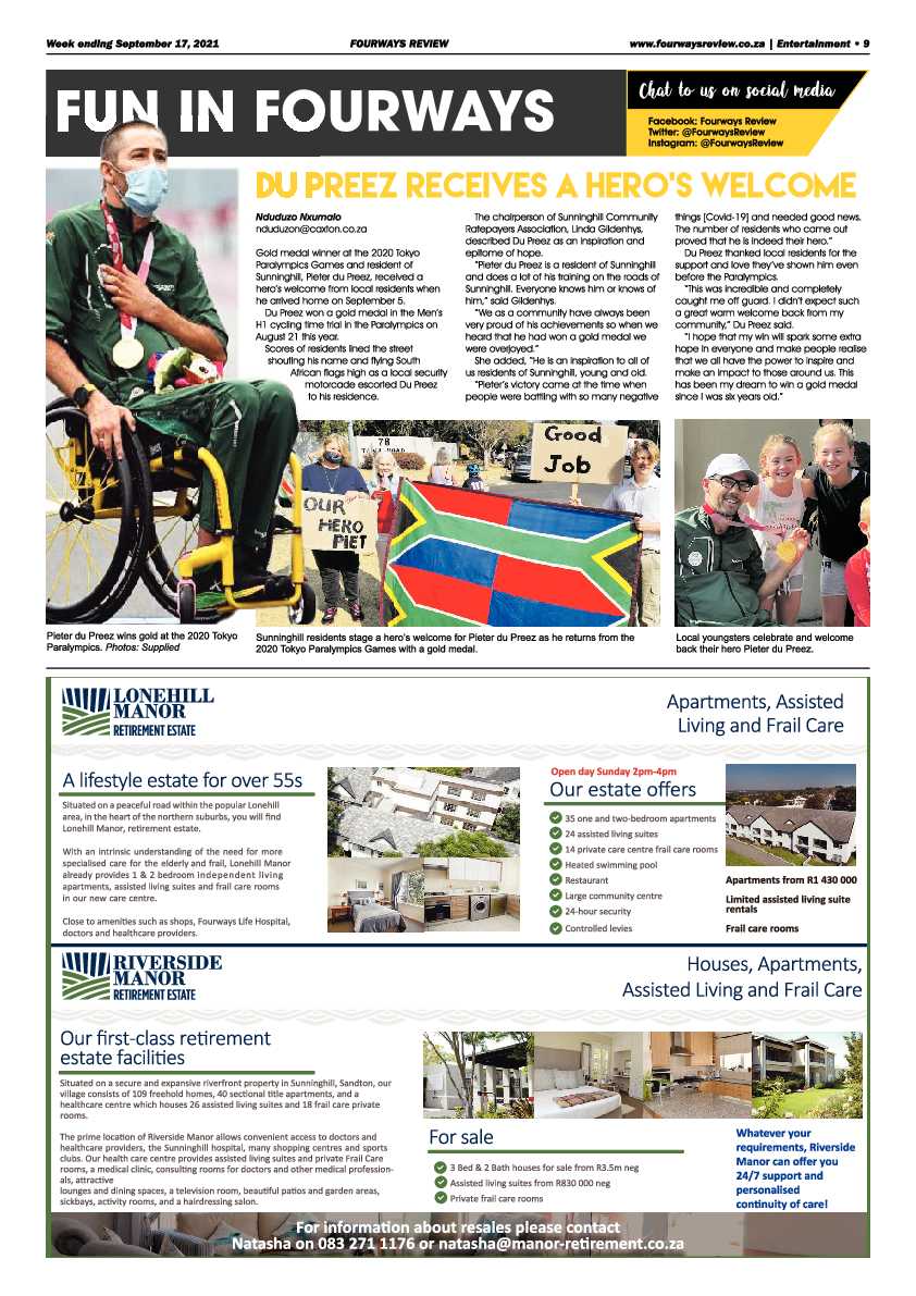 Fourways Review 17 September 2021 page 9