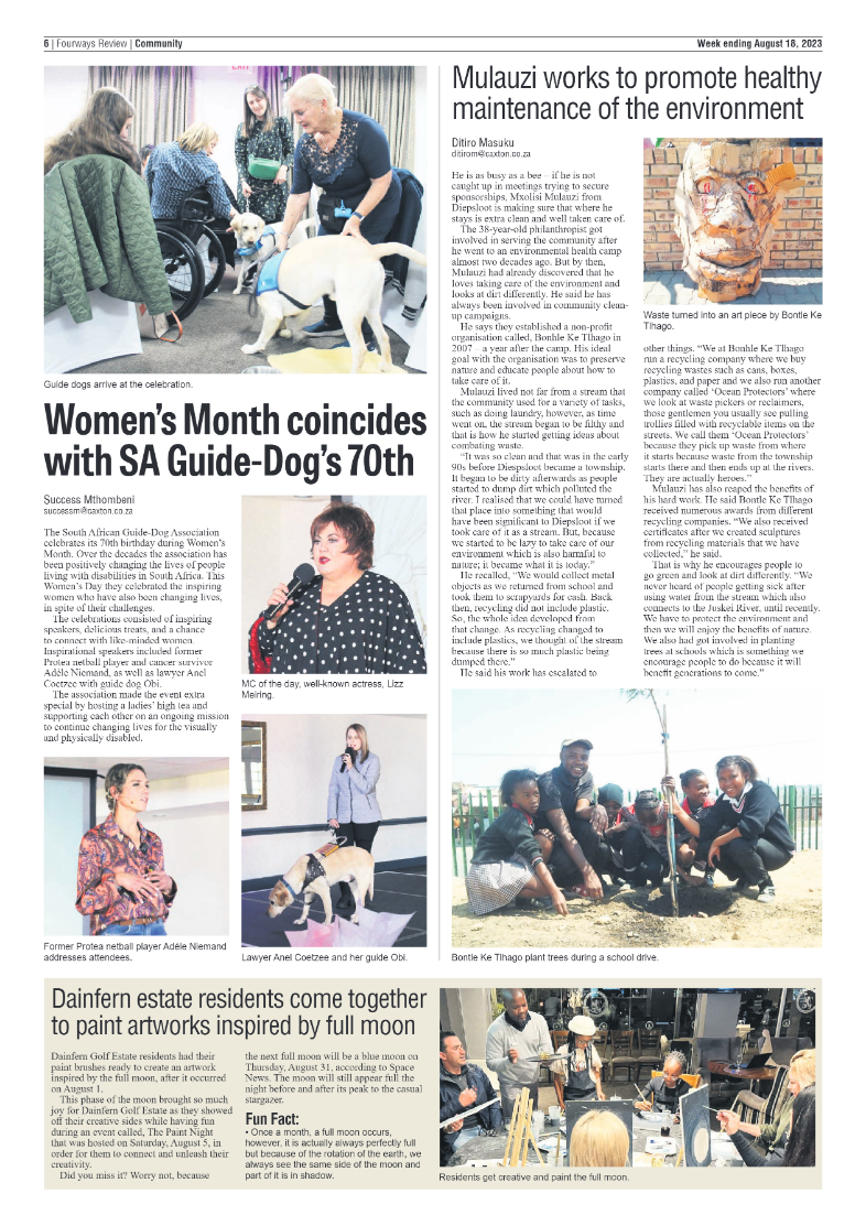Fourways Review 18 August 2023 page 6