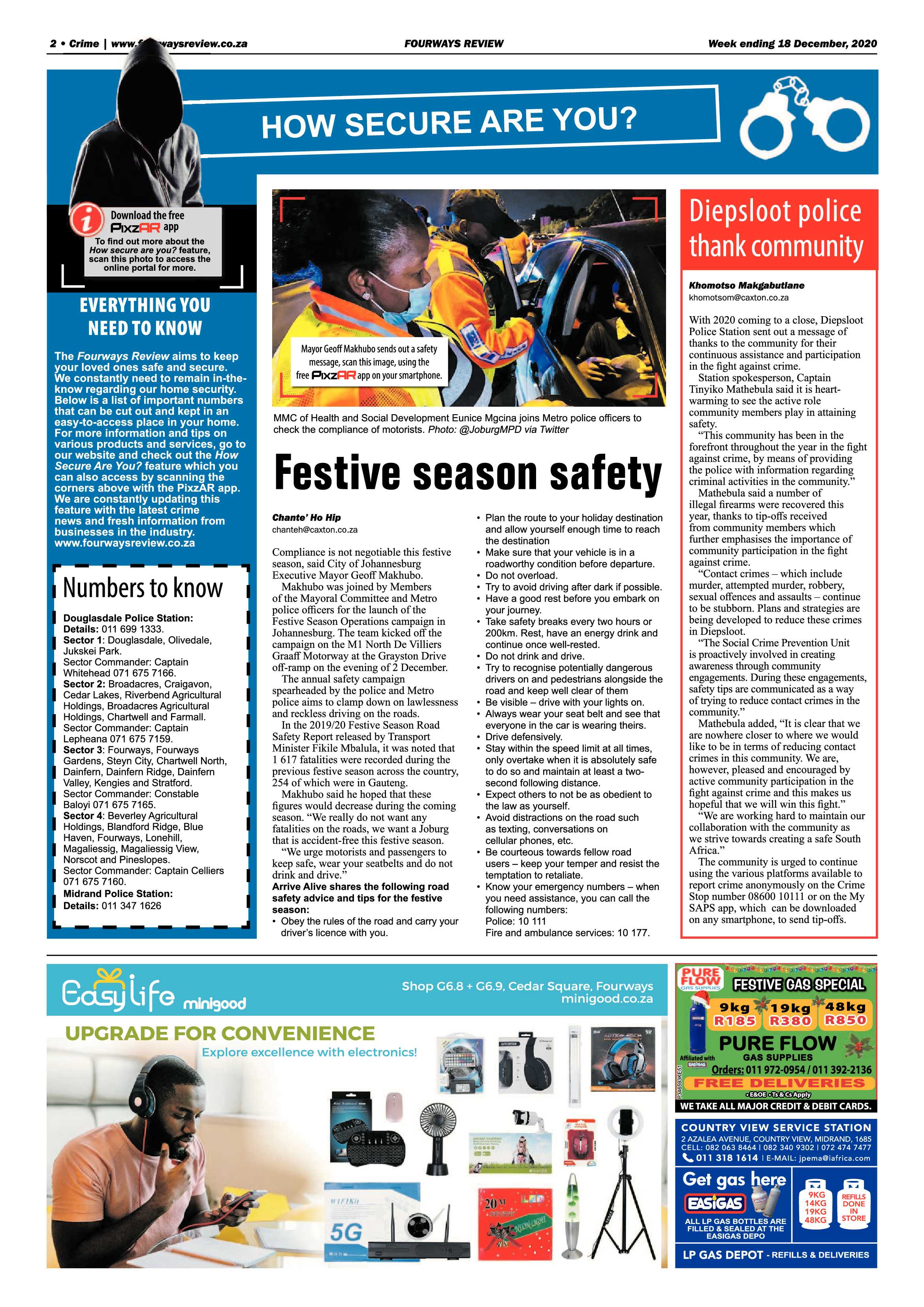 Fourways Review 18 December 2020 page 2