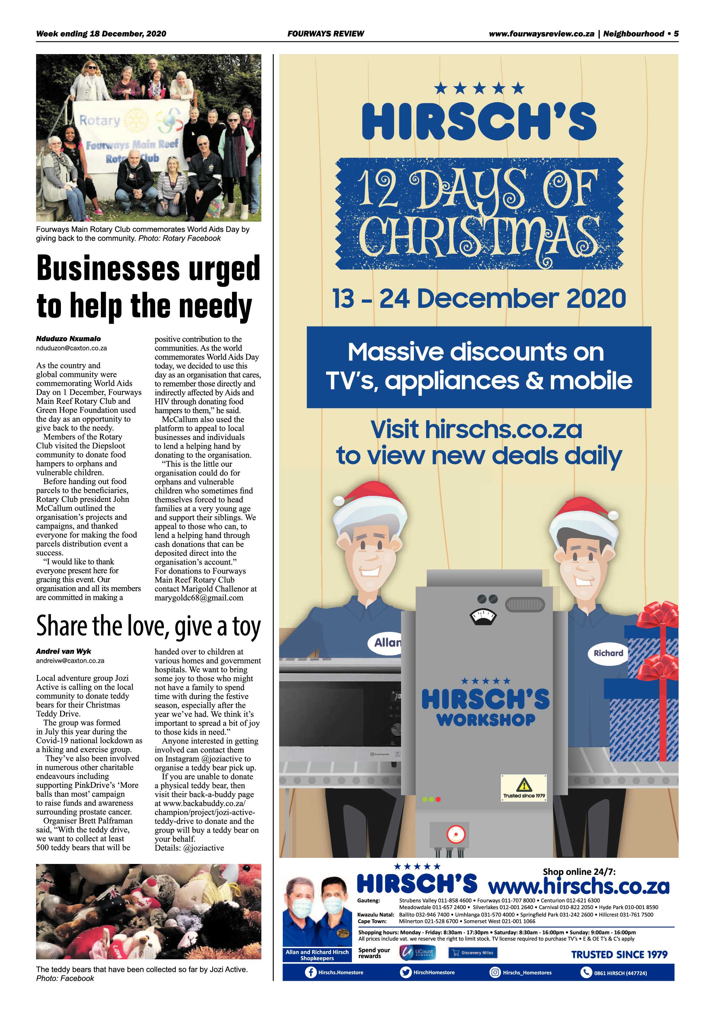 Fourways Review 18 December 2020 page 5