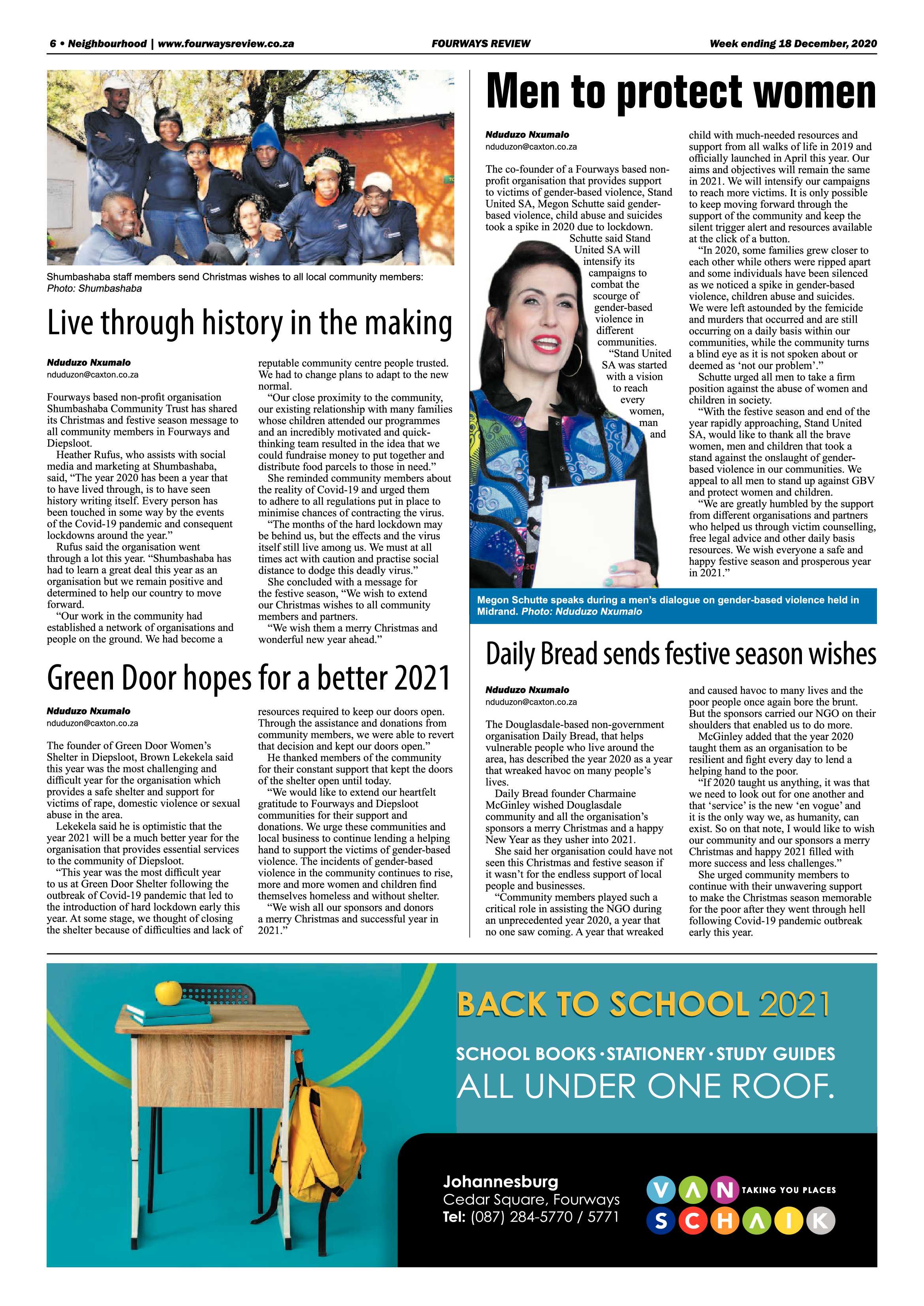 Fourways Review 18 December 2020 page 6