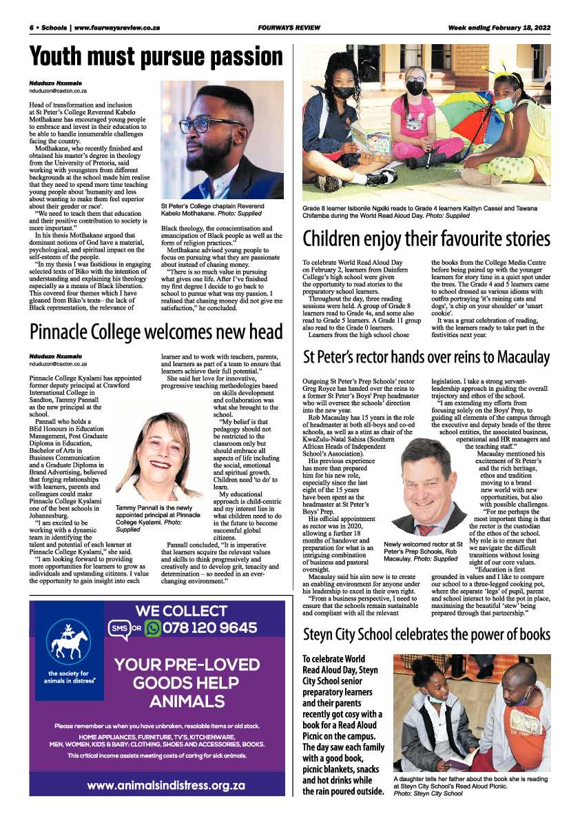 Fourways Review 18 February 2022 page 6