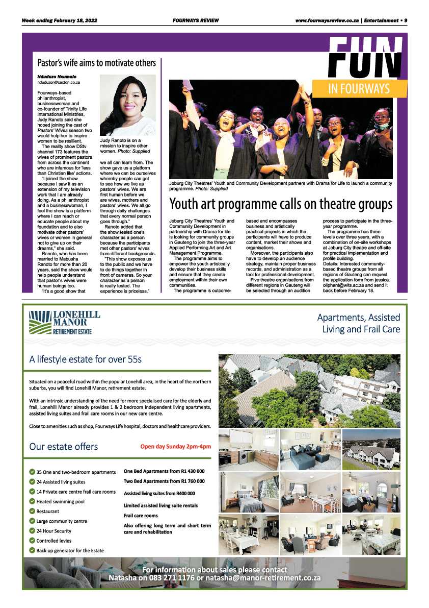 Fourways Review 18 February 2022 page 9