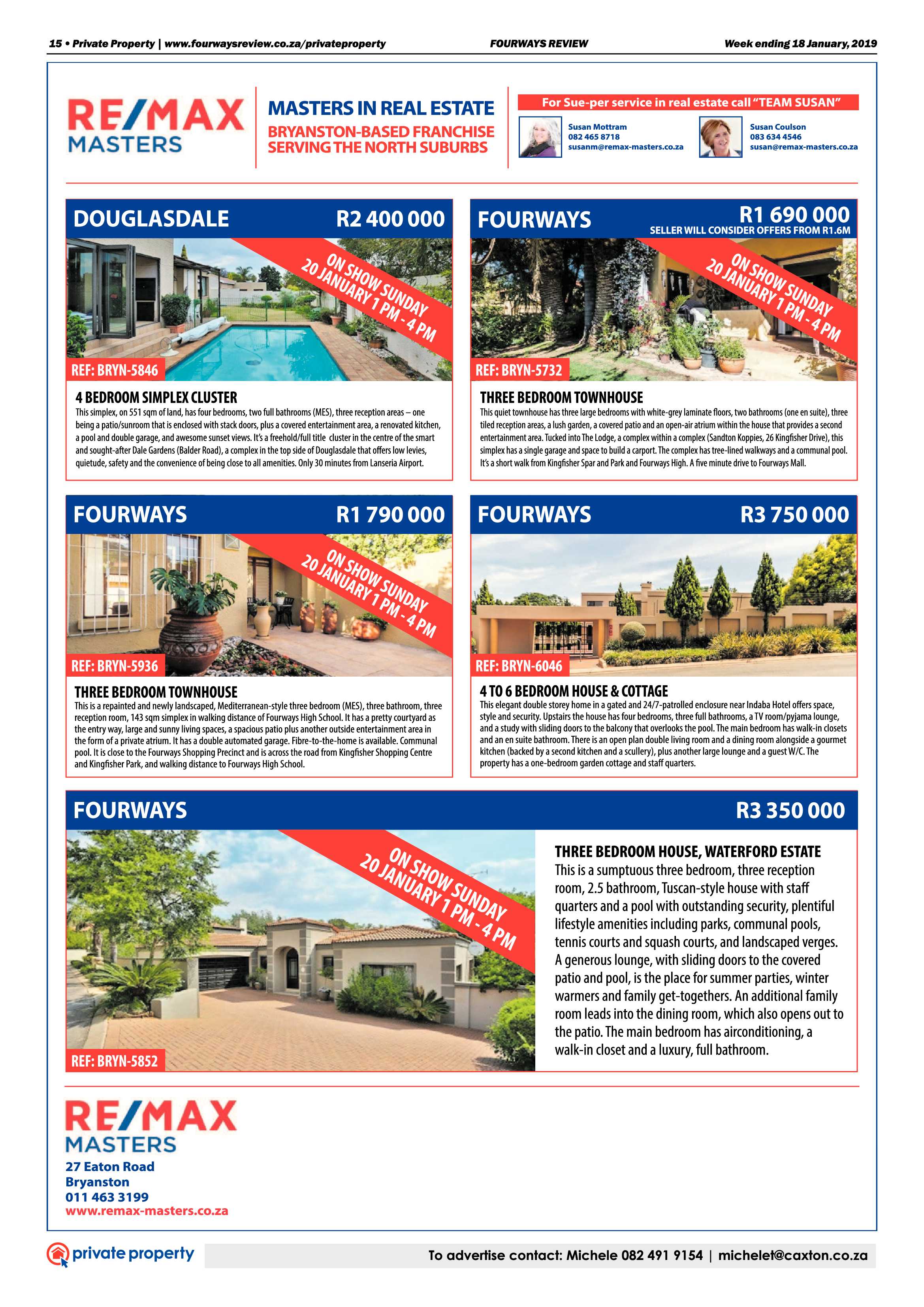 Fourways Review 18 January, 2019 page 15