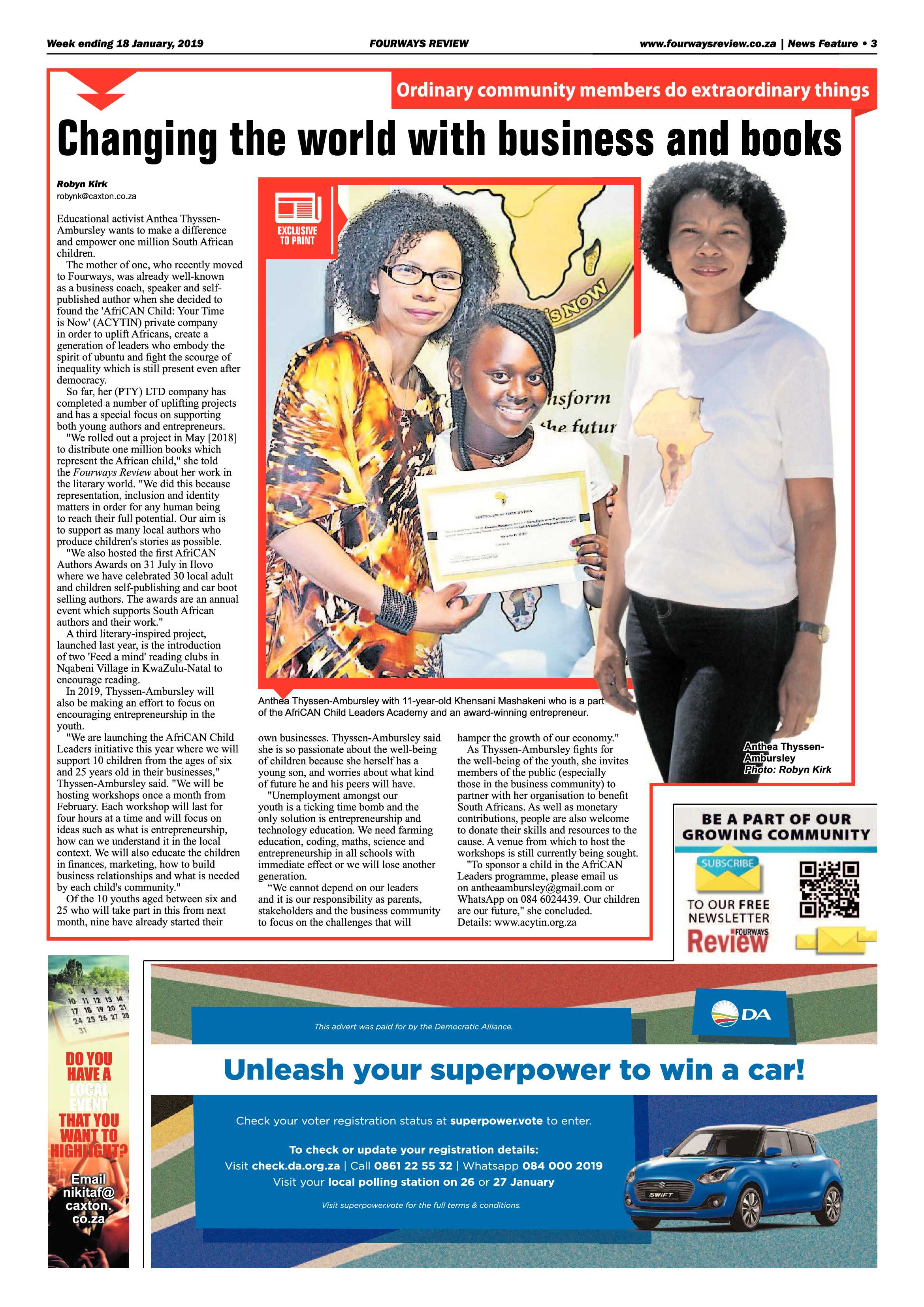 Fourways Review 18 January, 2019 page 3
