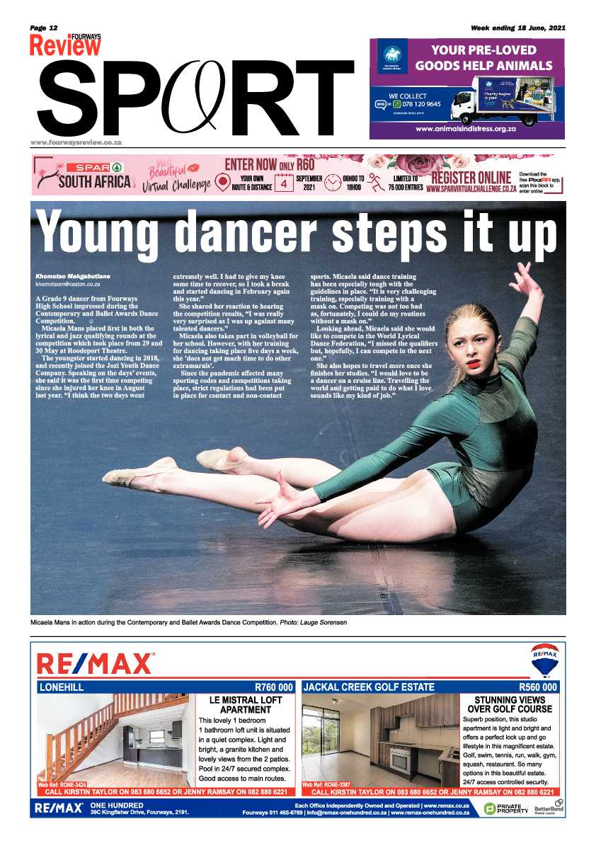 Fourways Review 18 June 2021 page 12