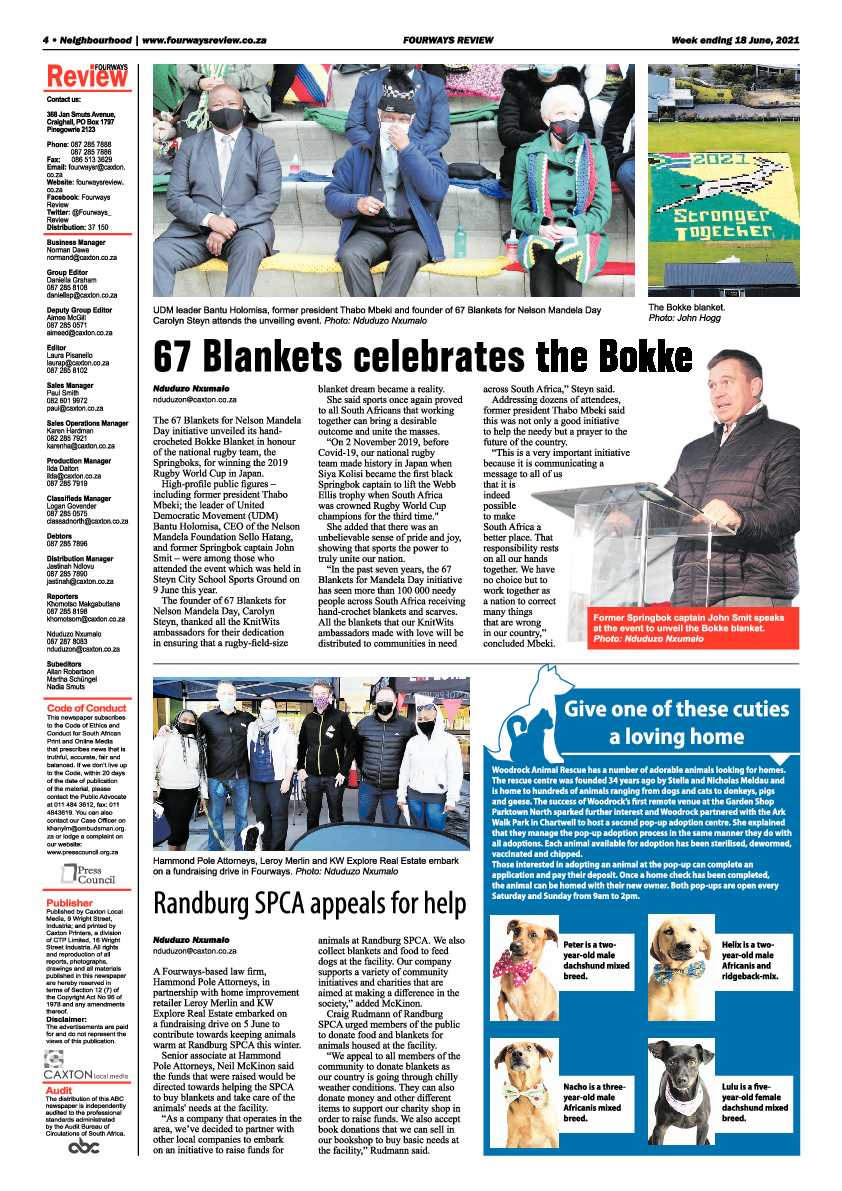 Fourways Review 18 June 2021 page 4