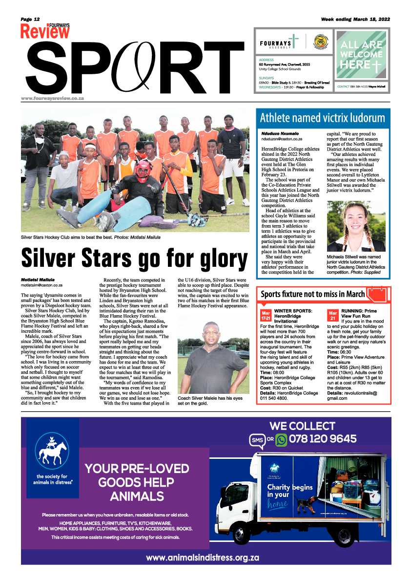 Fourways Review 18 March 2022 page 12