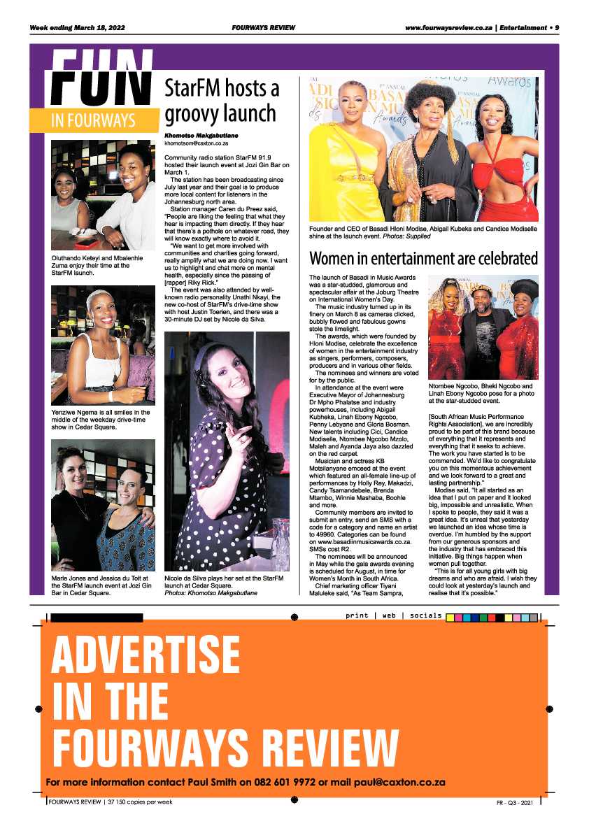 Fourways Review 18 March 2022 page 9