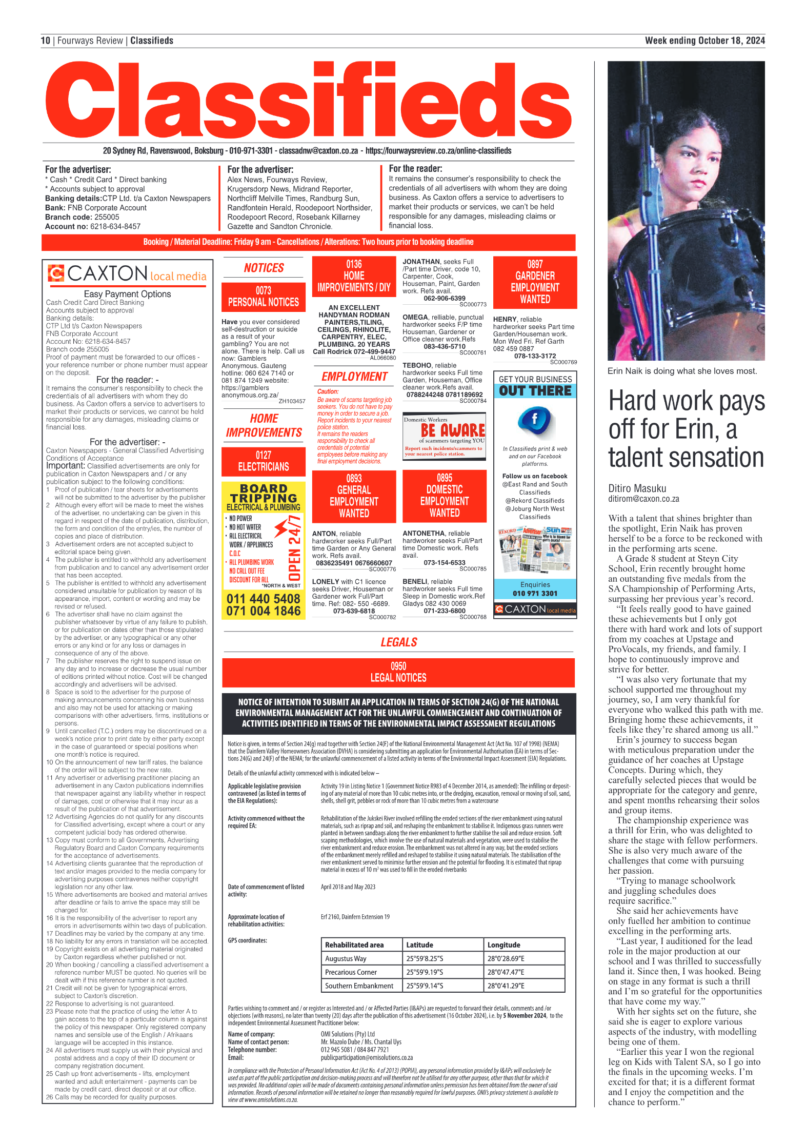 Fourways Review 18 October 2024 page 10
