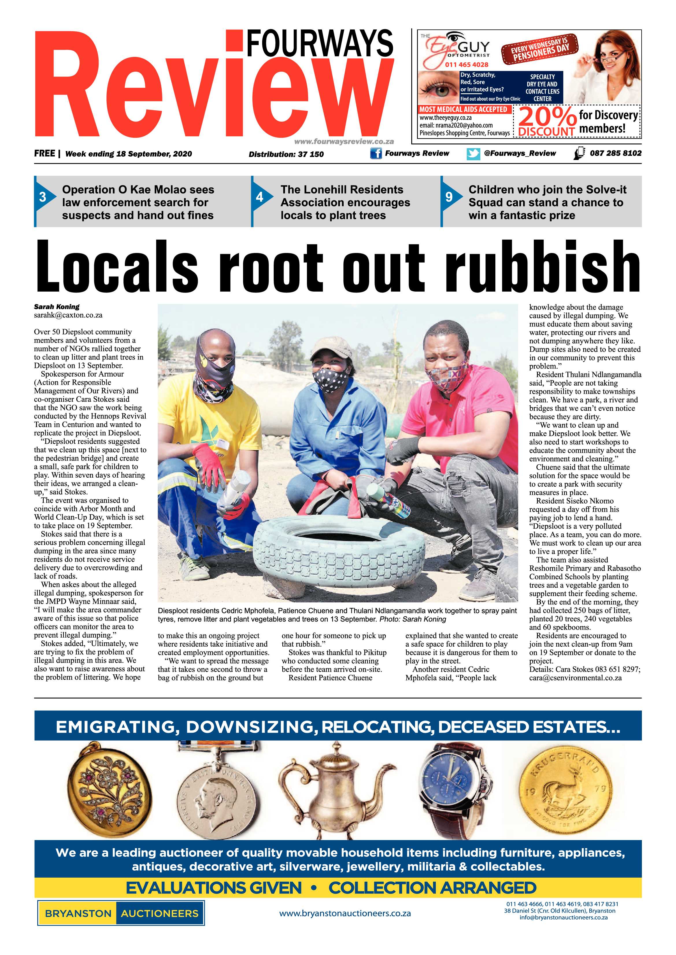 Fourways Review 18 September 2020 page 1