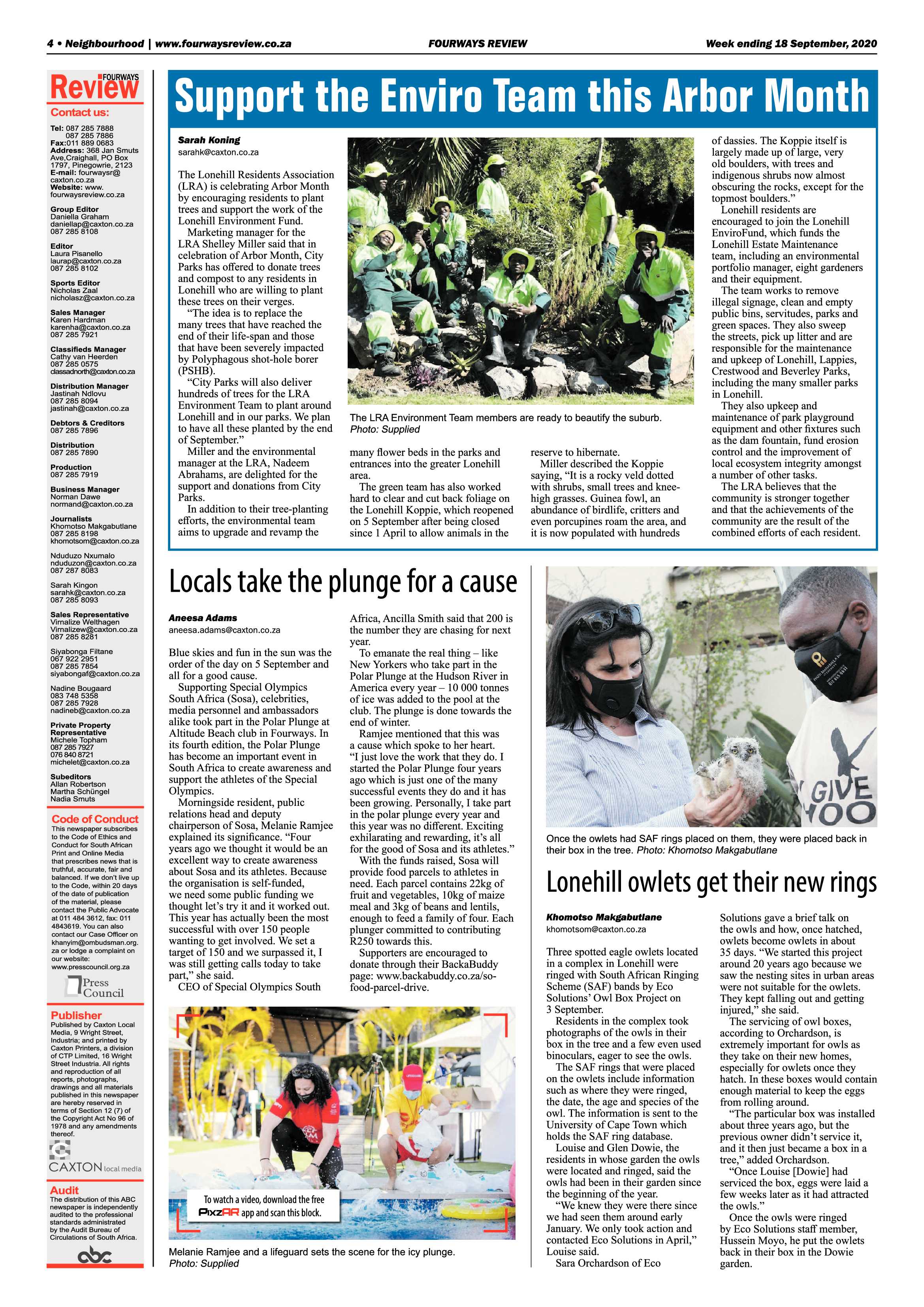 Fourways Review 18 September 2020 page 4