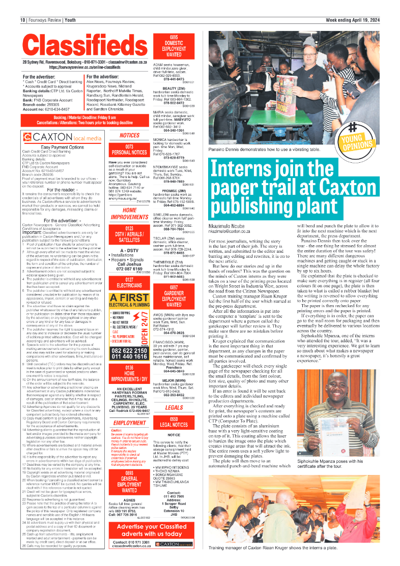 Fourways Review 19 April 2024 page 10