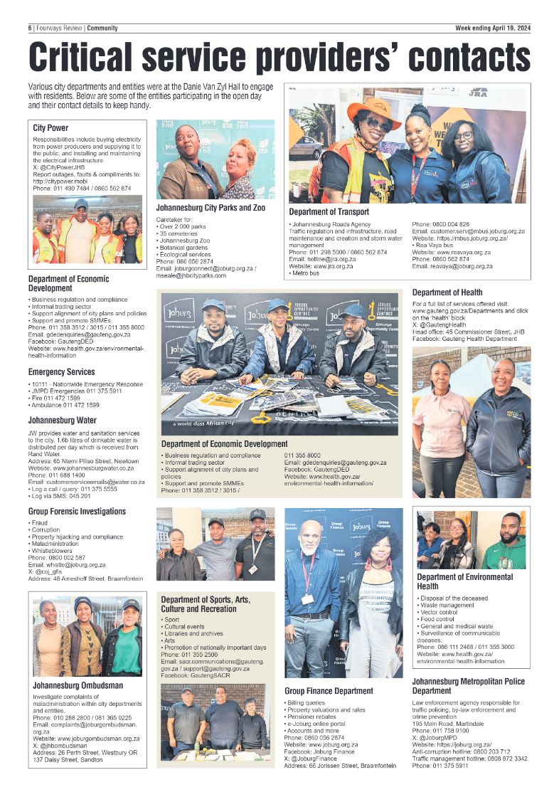 Fourways Review 19 April 2024 page 6