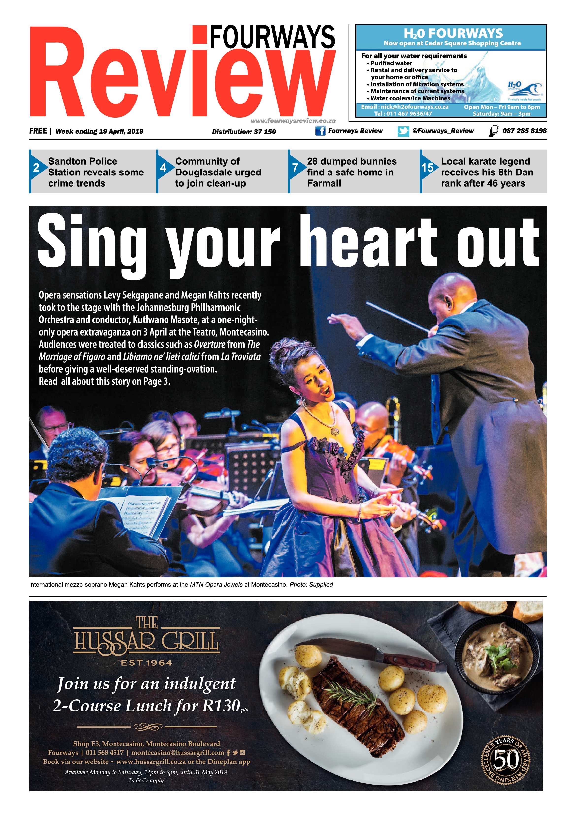 Fourways Review 19 April, 2019 page 1
