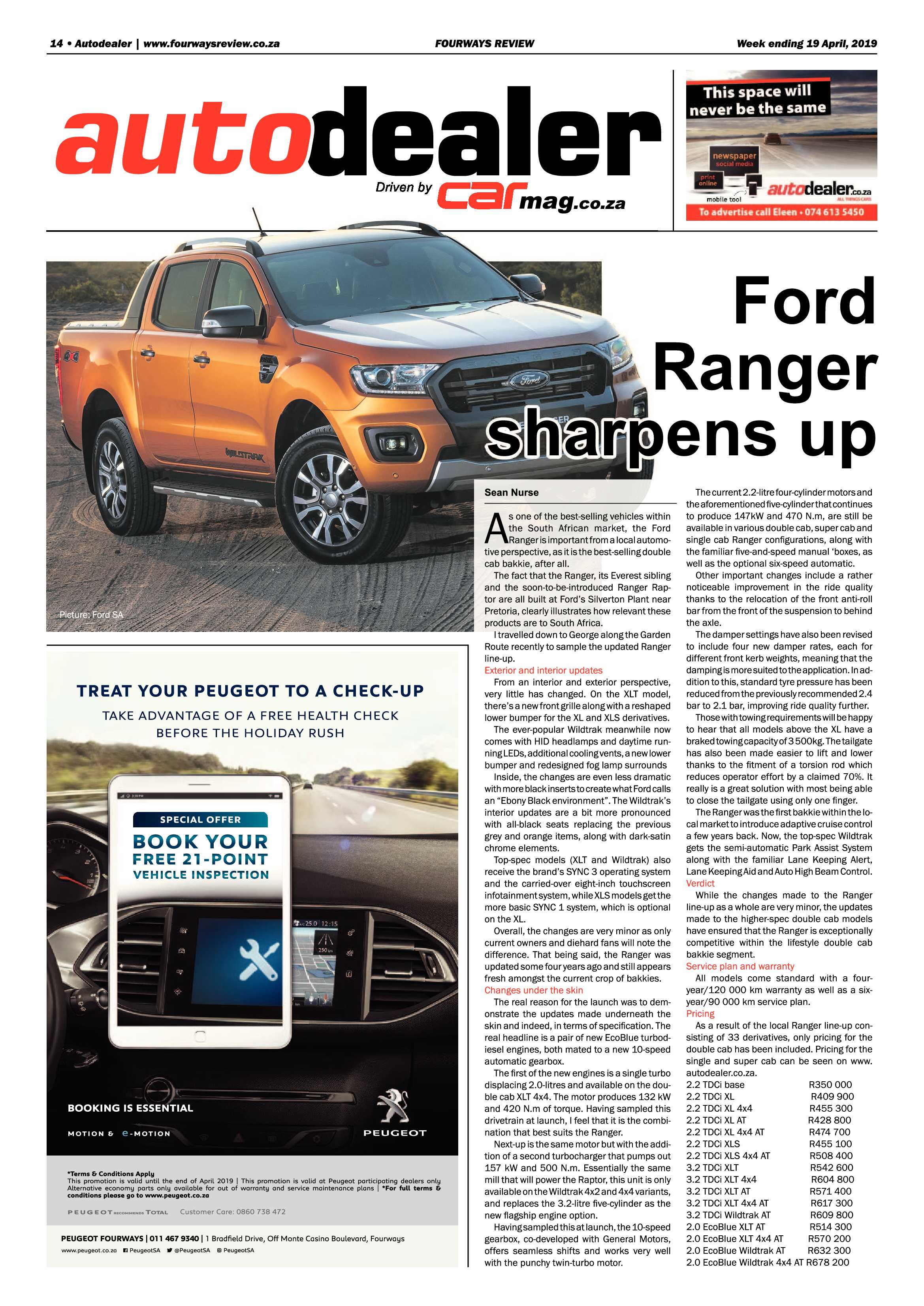 Fourways Review 19 April, 2019 page 14