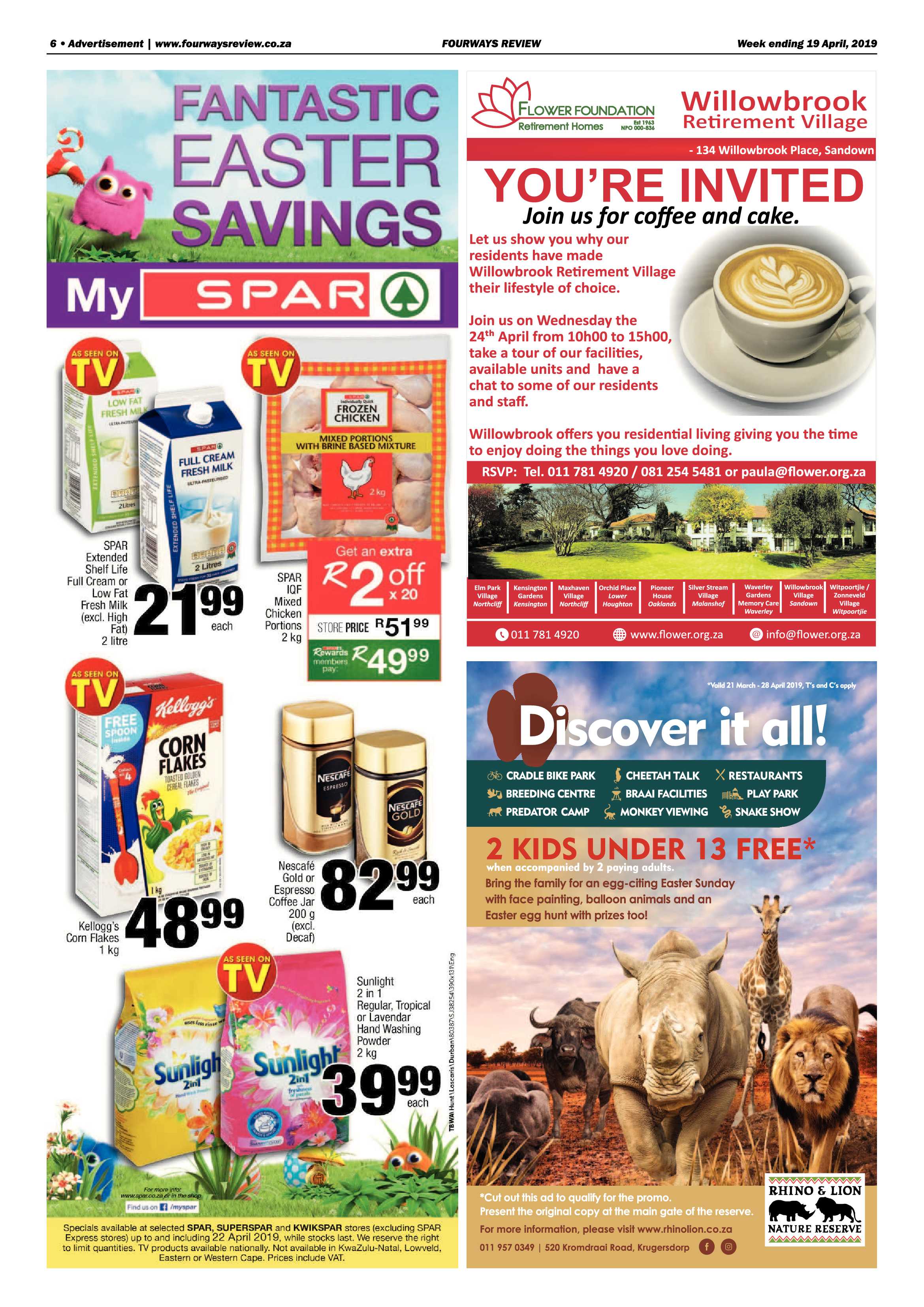 Fourways Review 19 April, 2019 page 6