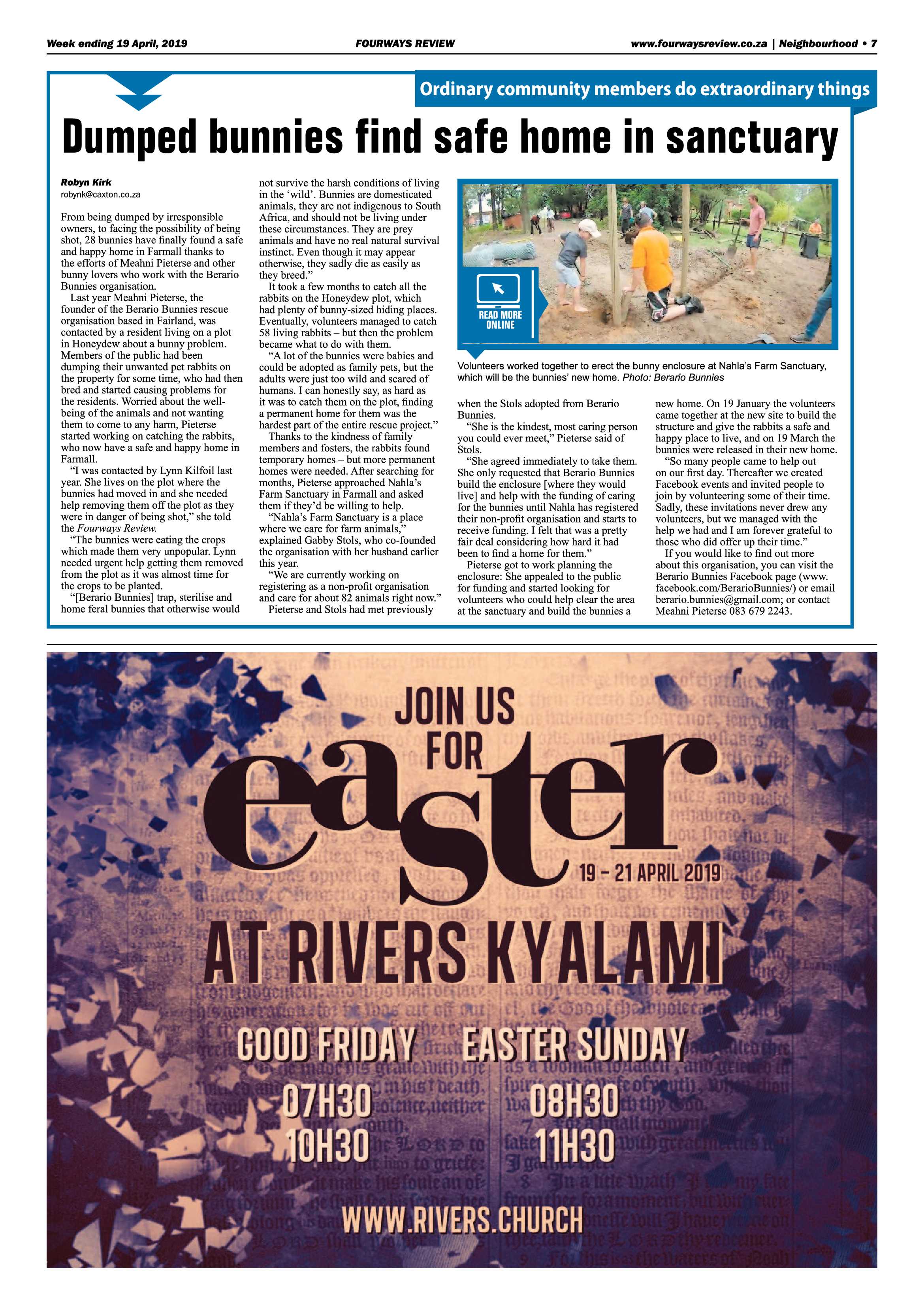 Fourways Review 19 April, 2019 page 7