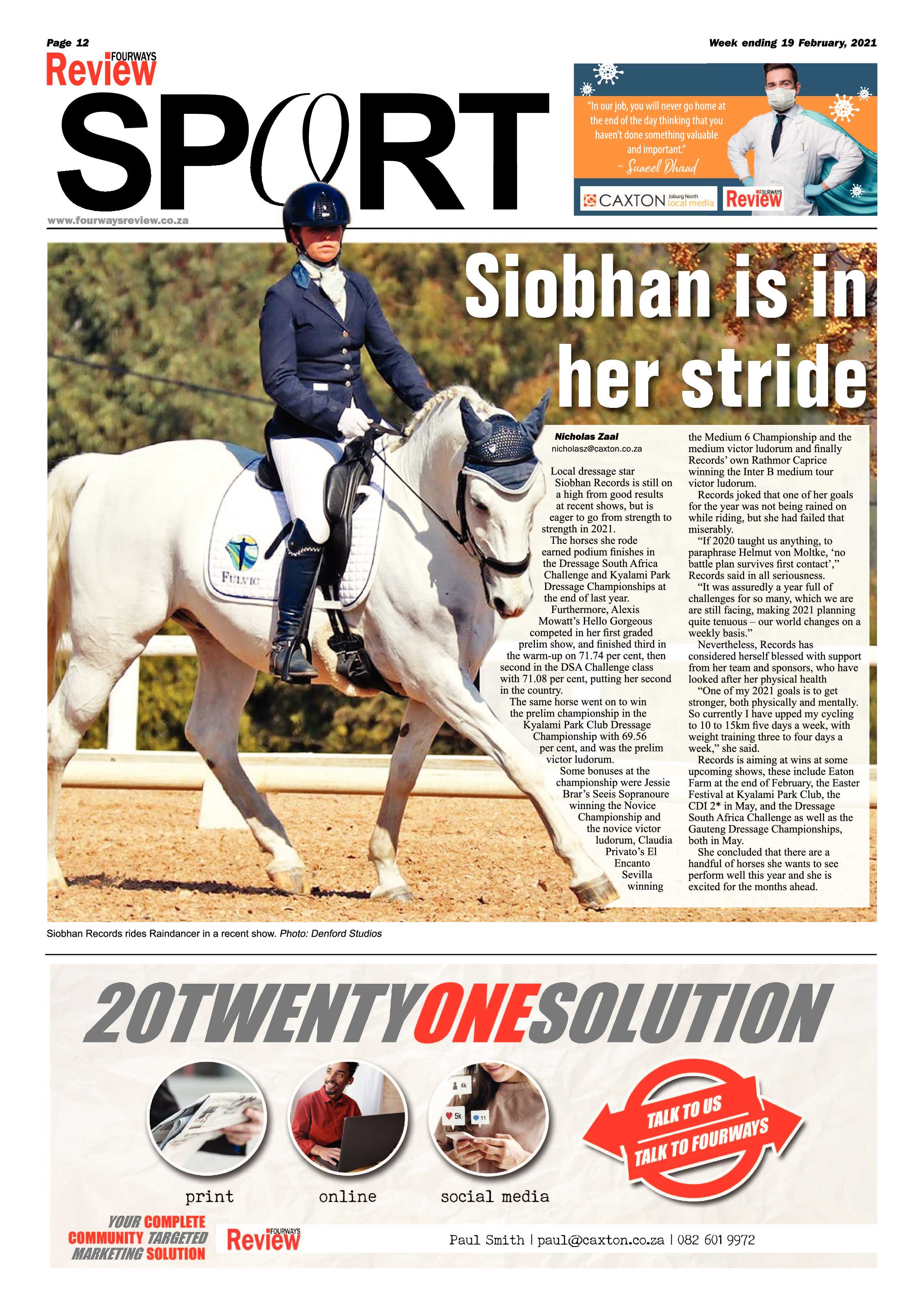 Fourways Review 19 February 2021 page 12