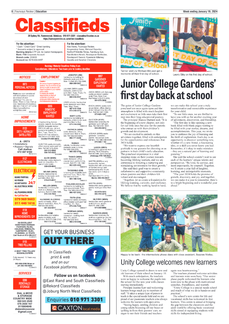 Fourways Review 19 January 2024 page 6