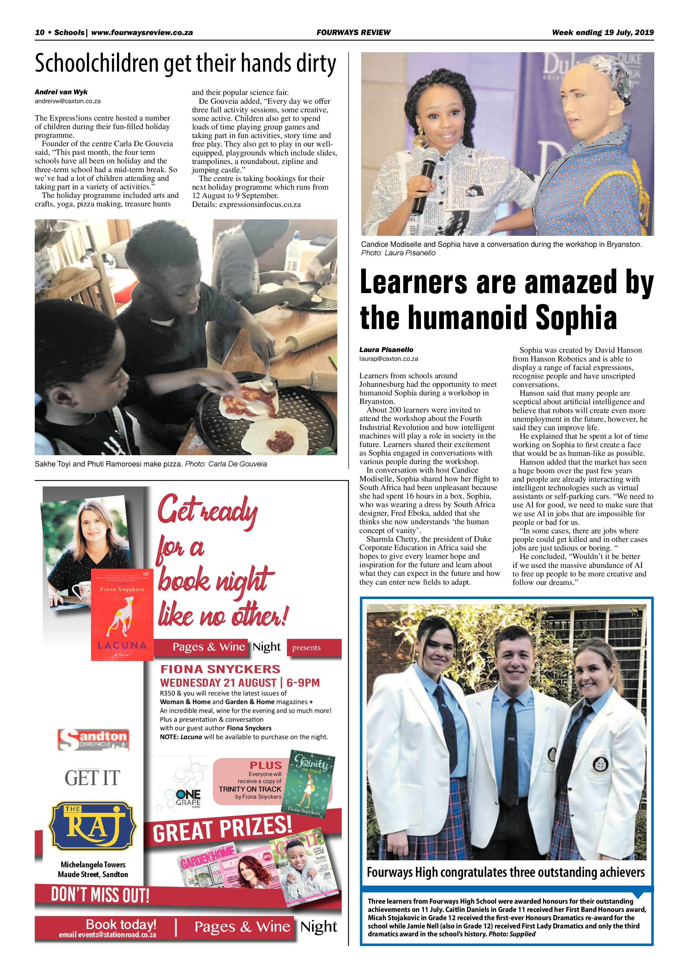 Fourways Review 19 July, 2019 page 10