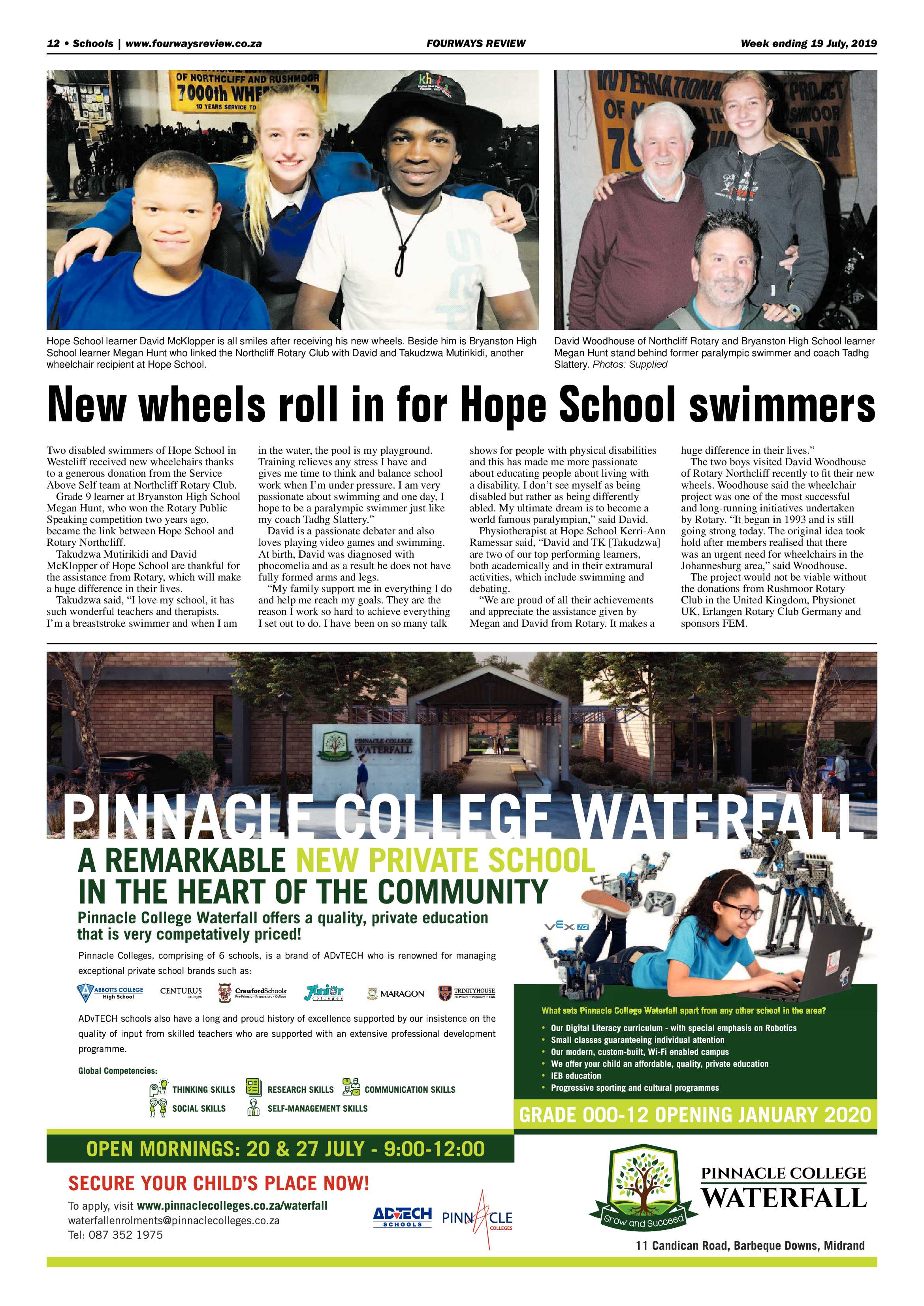 Fourways Review 19 July, 2019 page 12