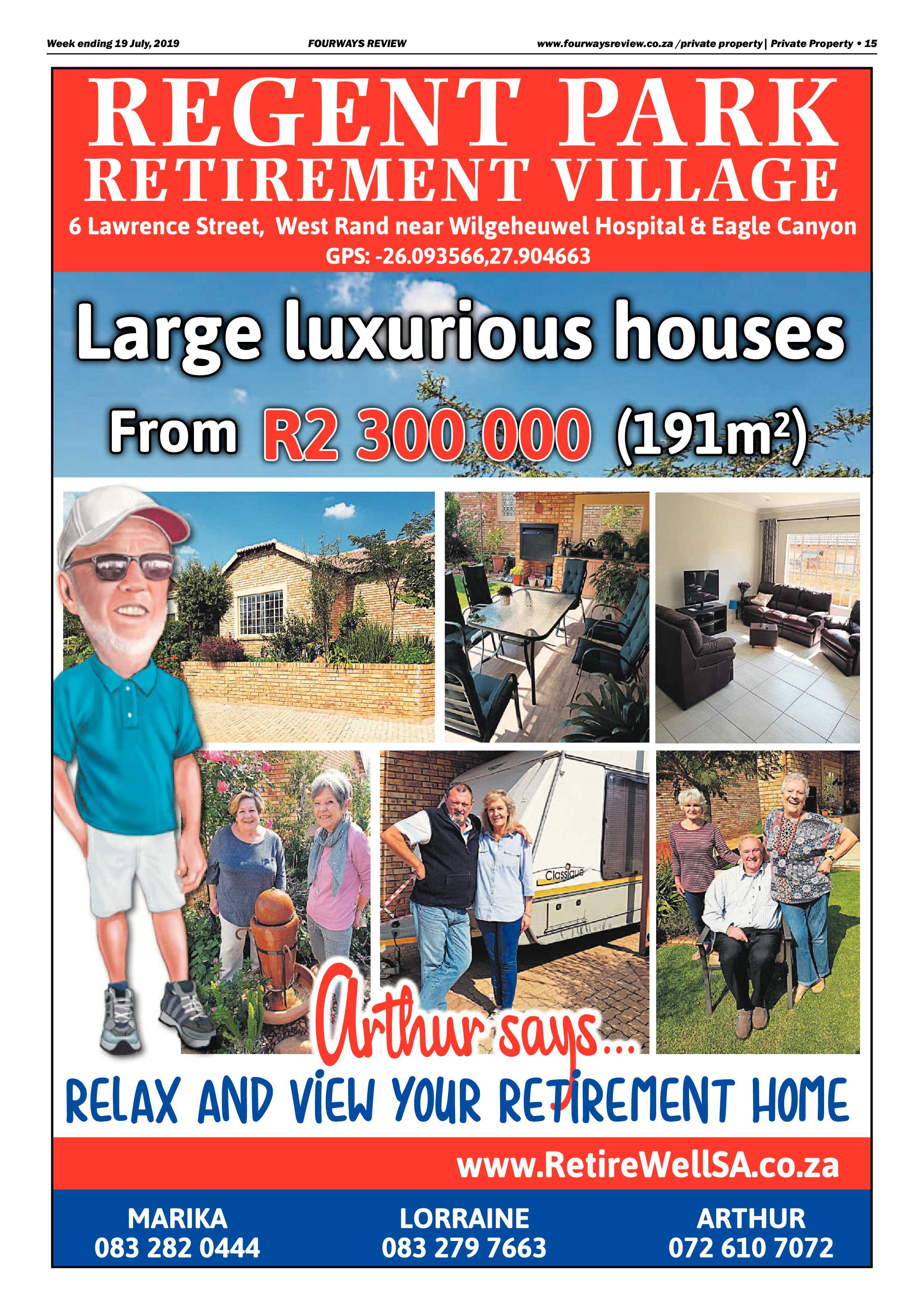 Fourways Review 19 July, 2019 page 15
