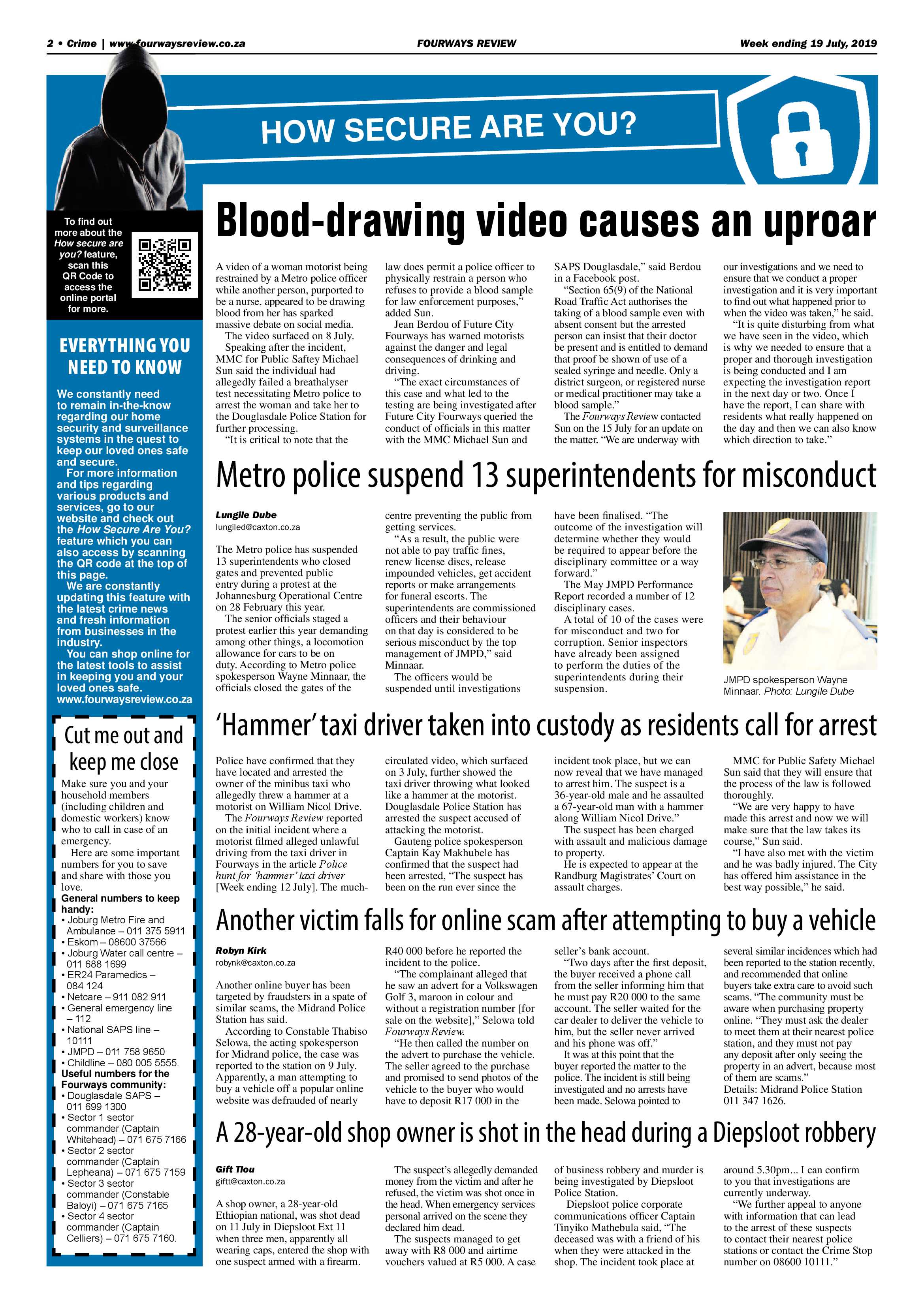 Fourways Review 19 July, 2019 page 2