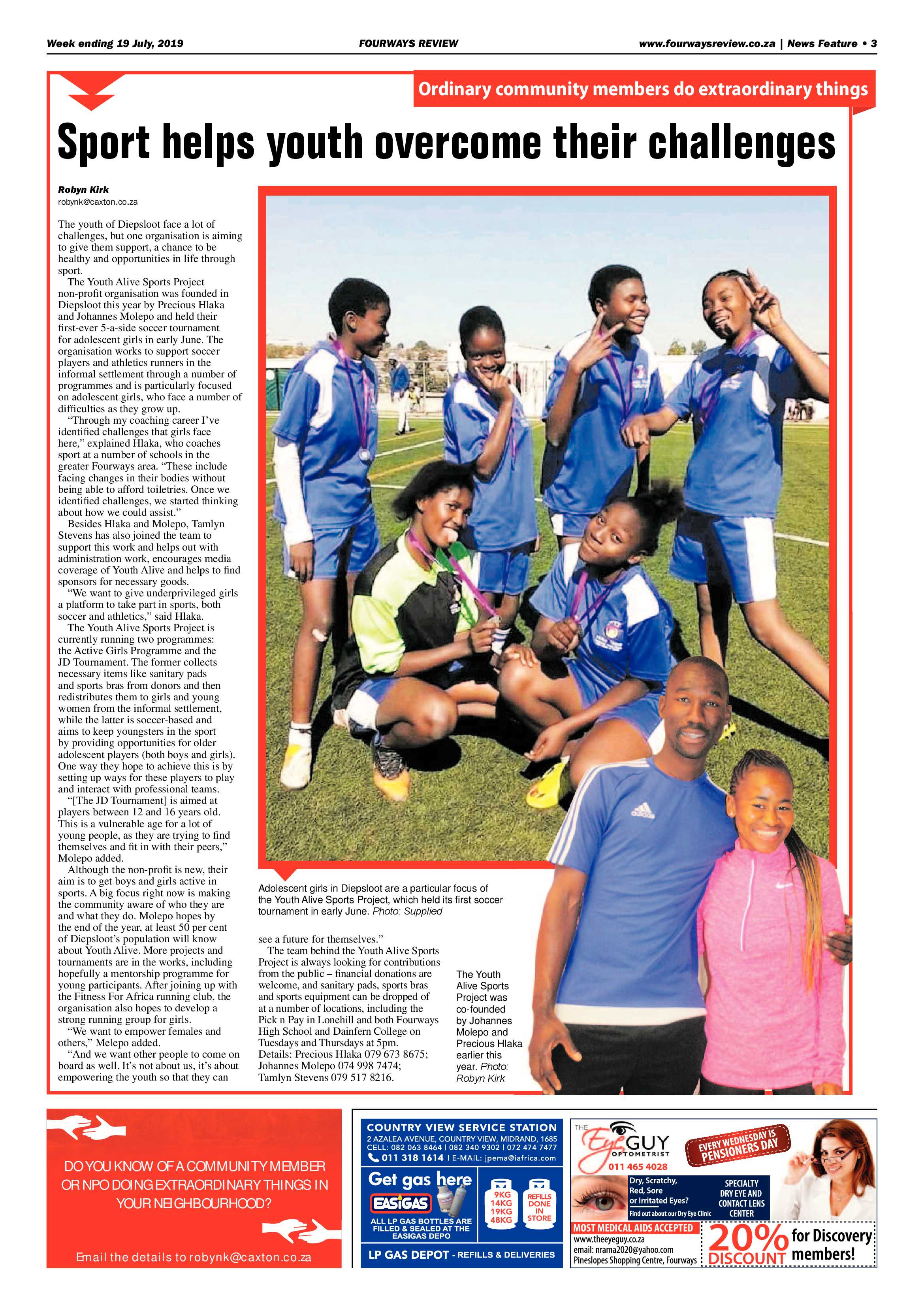 Fourways Review 19 July, 2019 page 3