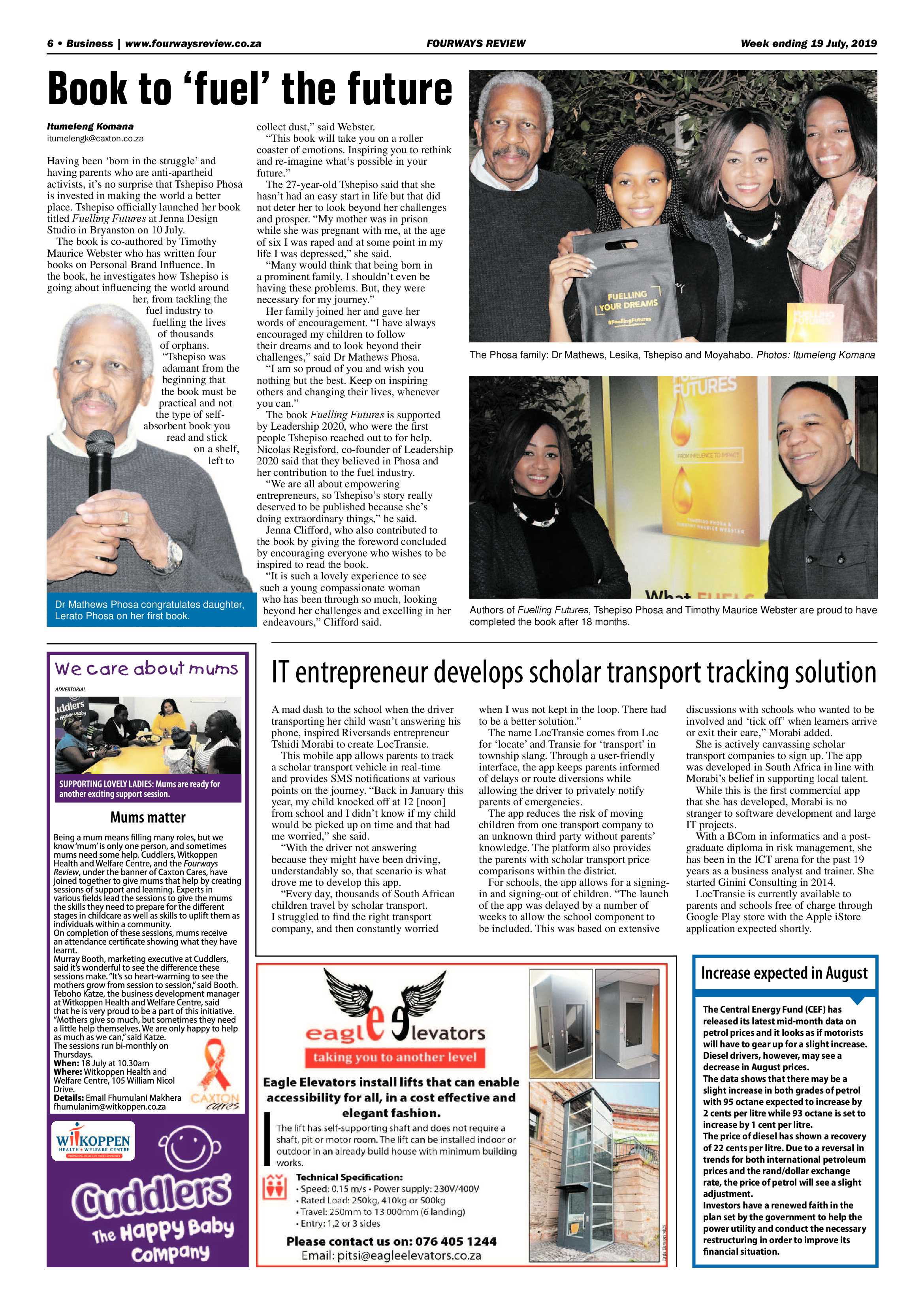 Fourways Review 19 July, 2019 page 6
