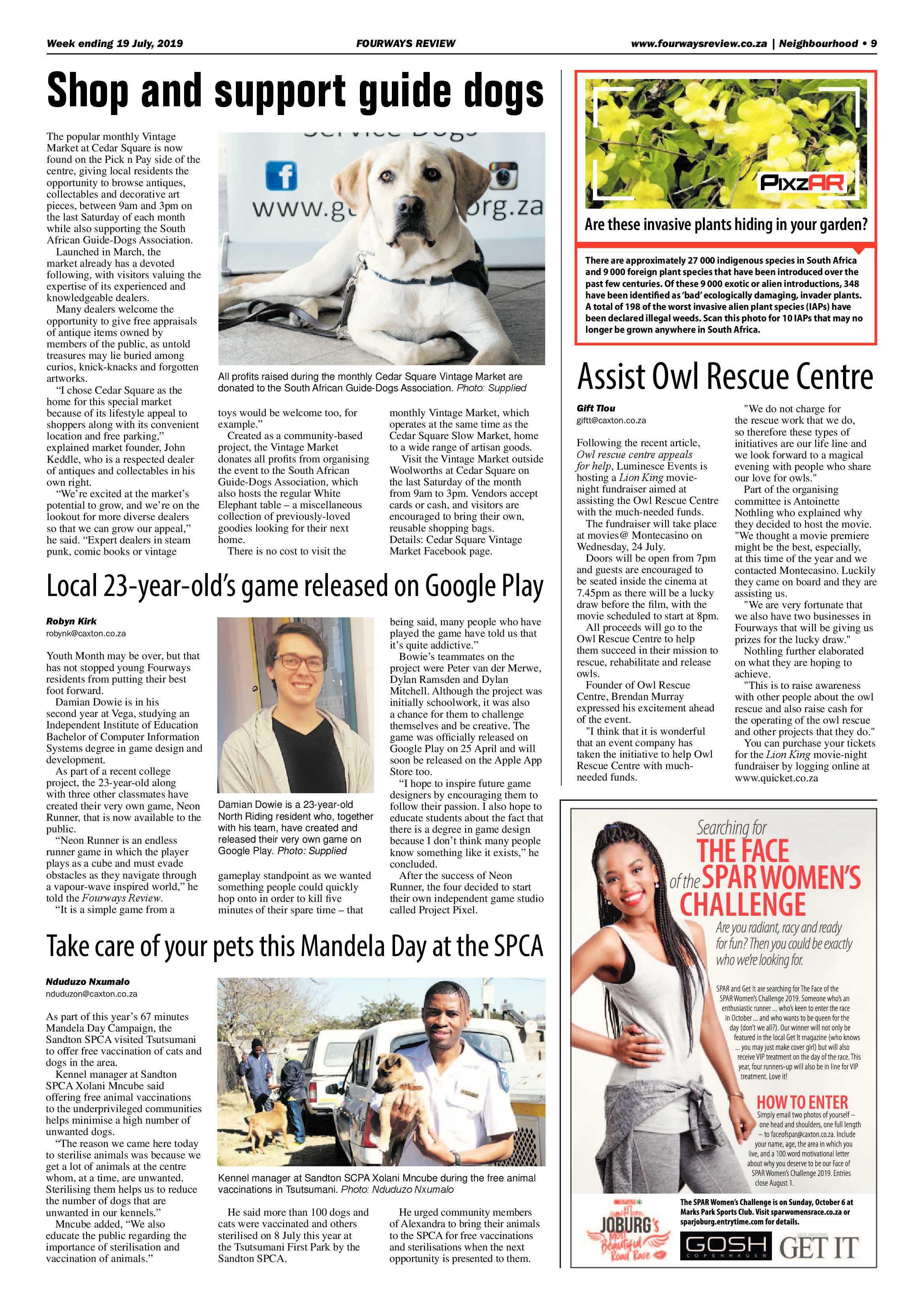 Fourways Review 19 July, 2019 page 9