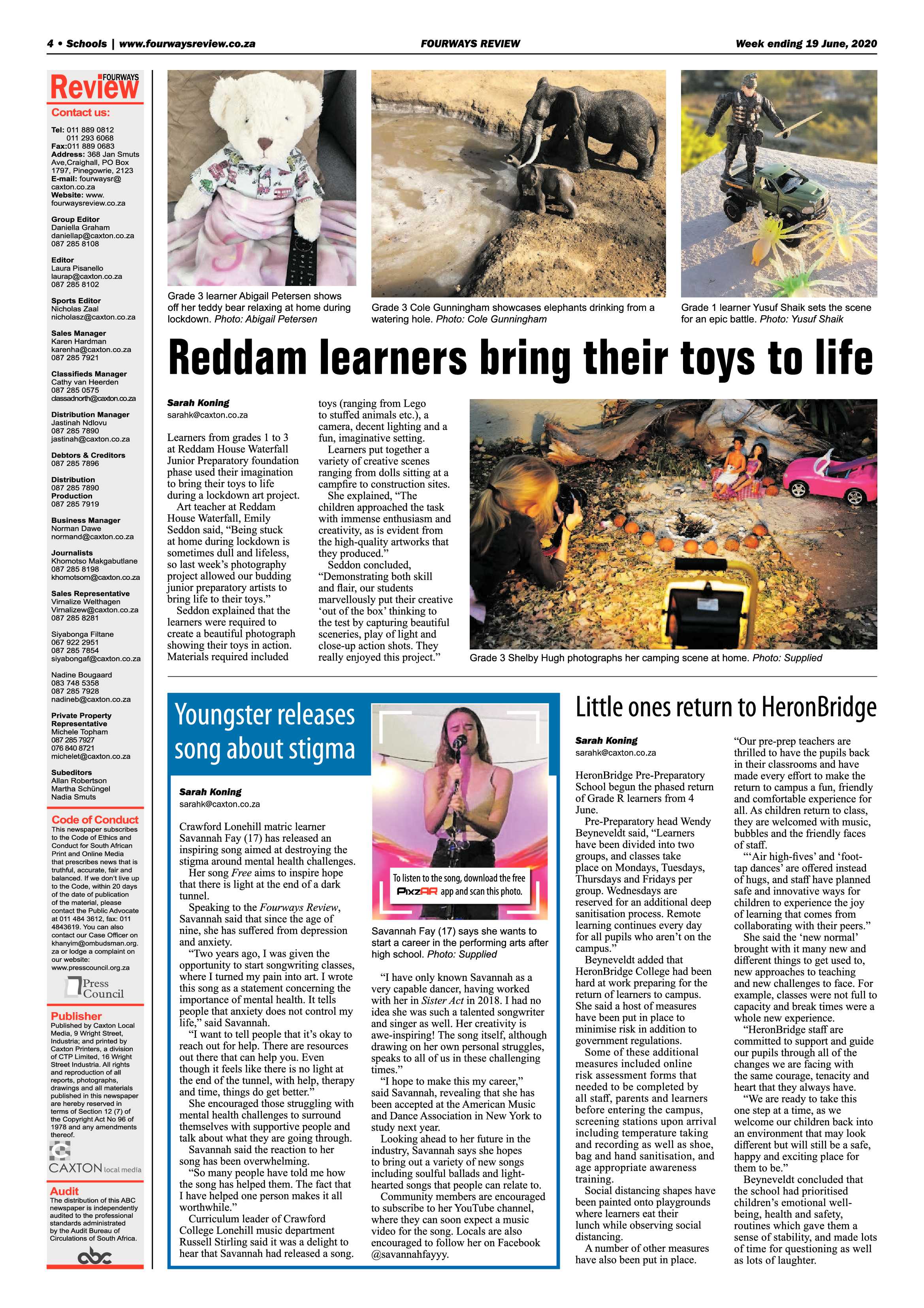 Fourways Review 19 June 2020 page 4