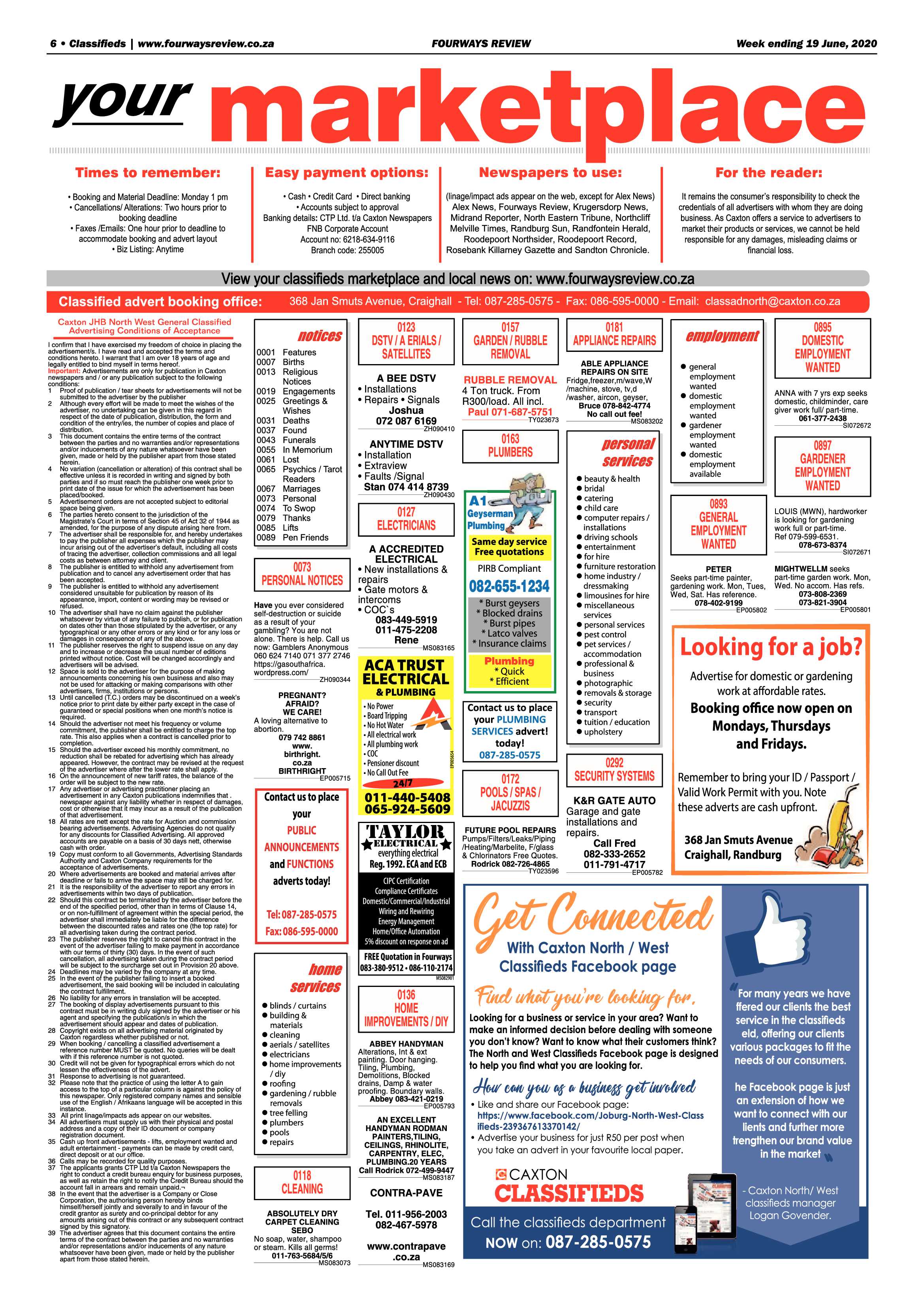 Fourways Review 19 June 2020 page 6