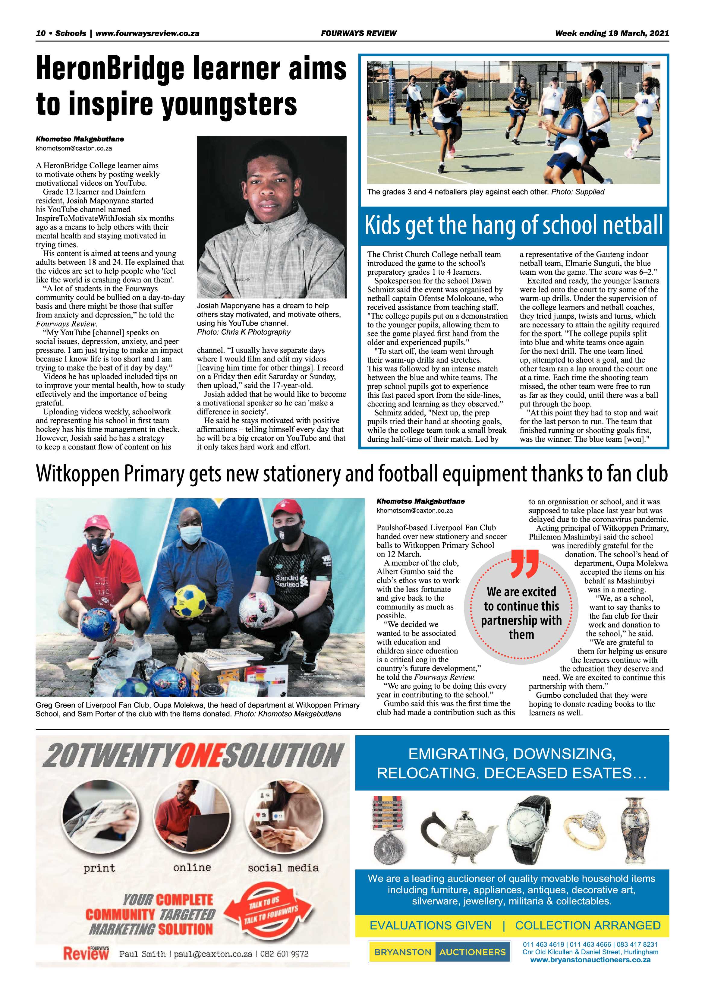 Fourways Review 19 March 2021 page 10