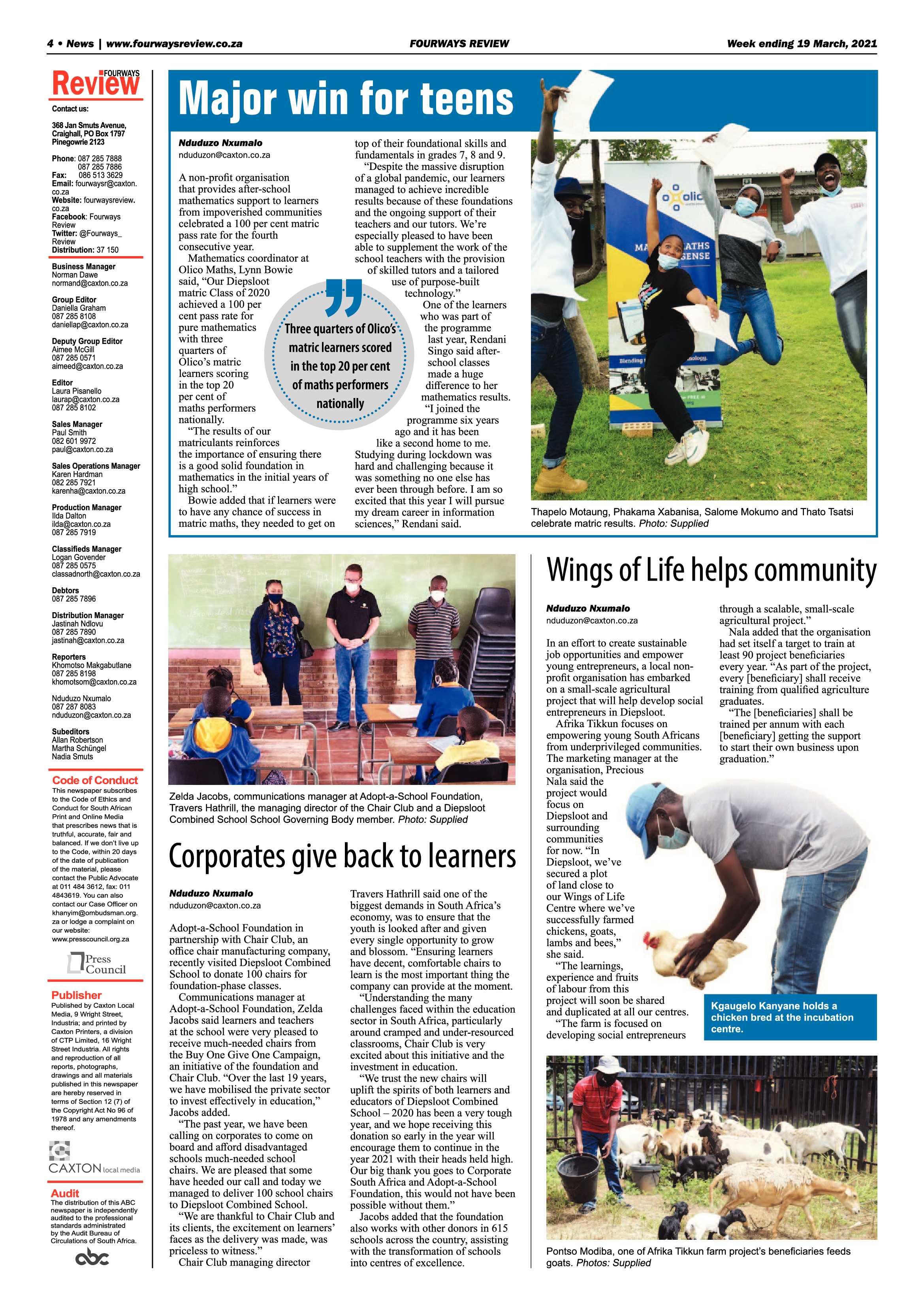 Fourways Review 19 March 2021 page 4
