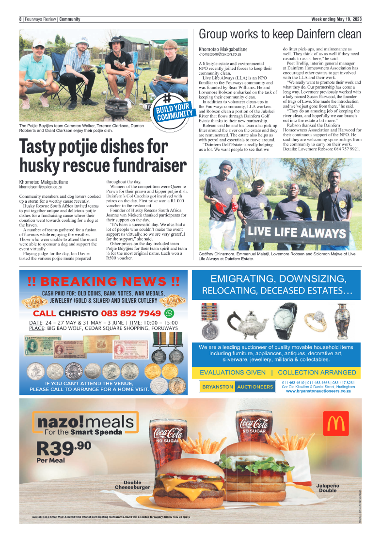 Fourways Review 19 May 2023 page 8