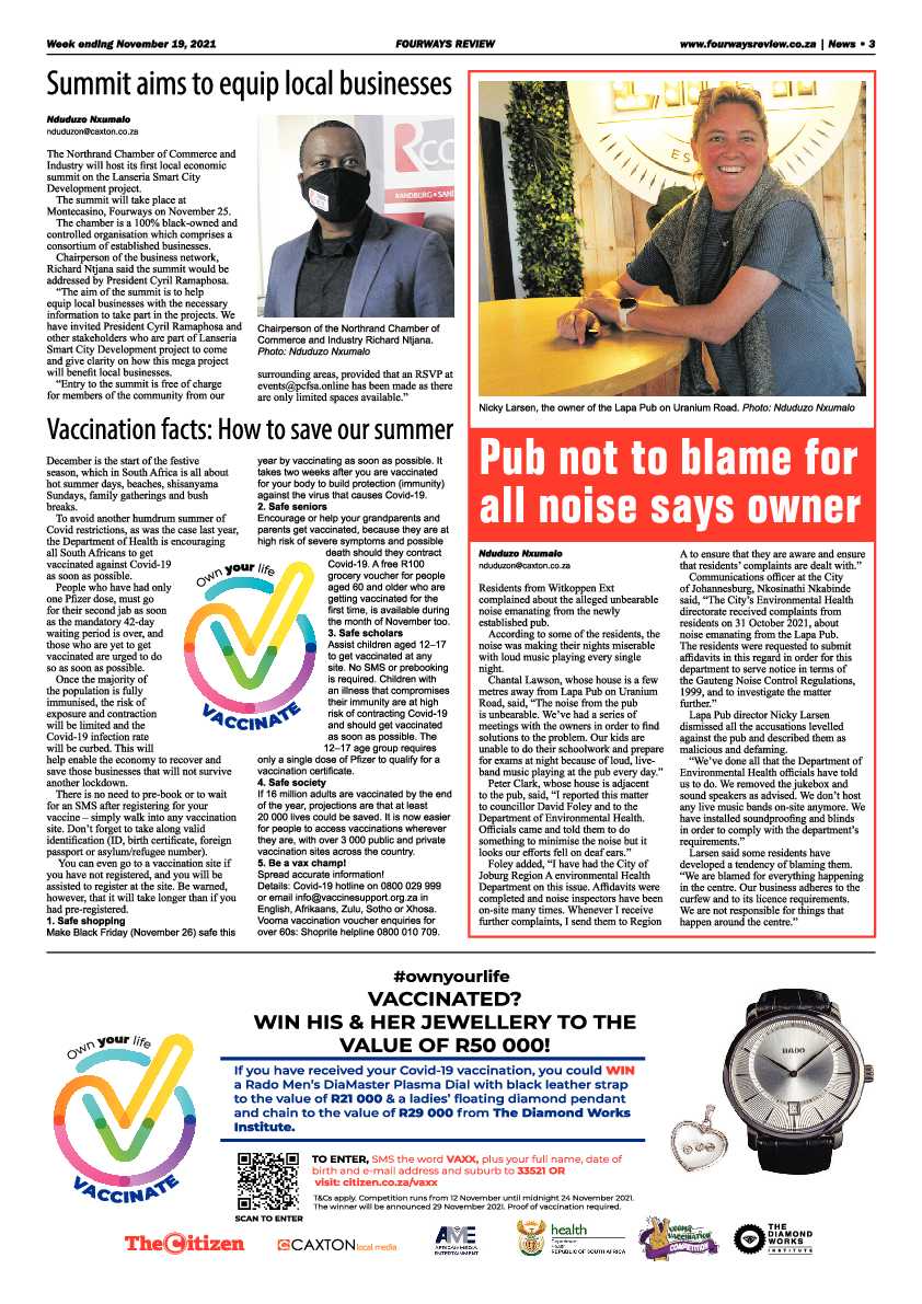 Fourways Review 19 November2021 page 3