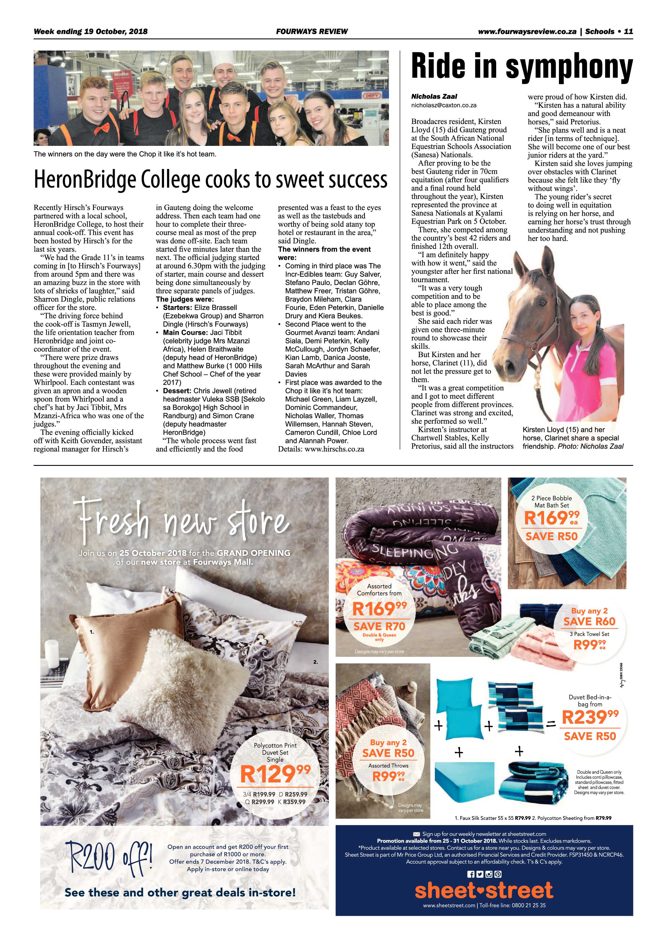Fourways Review 19 October, 2018 page 11