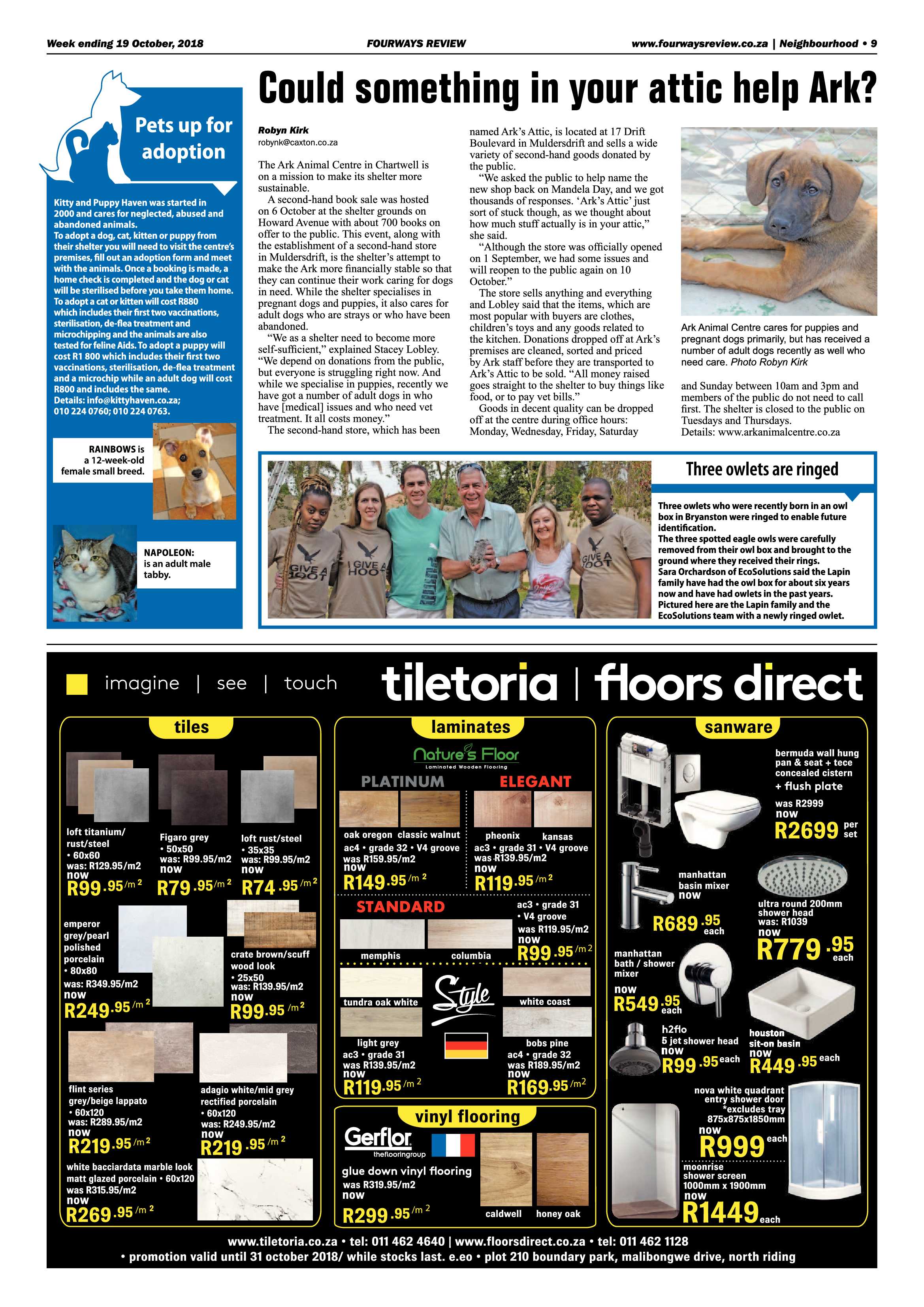 Fourways Review 19 October, 2018 page 9