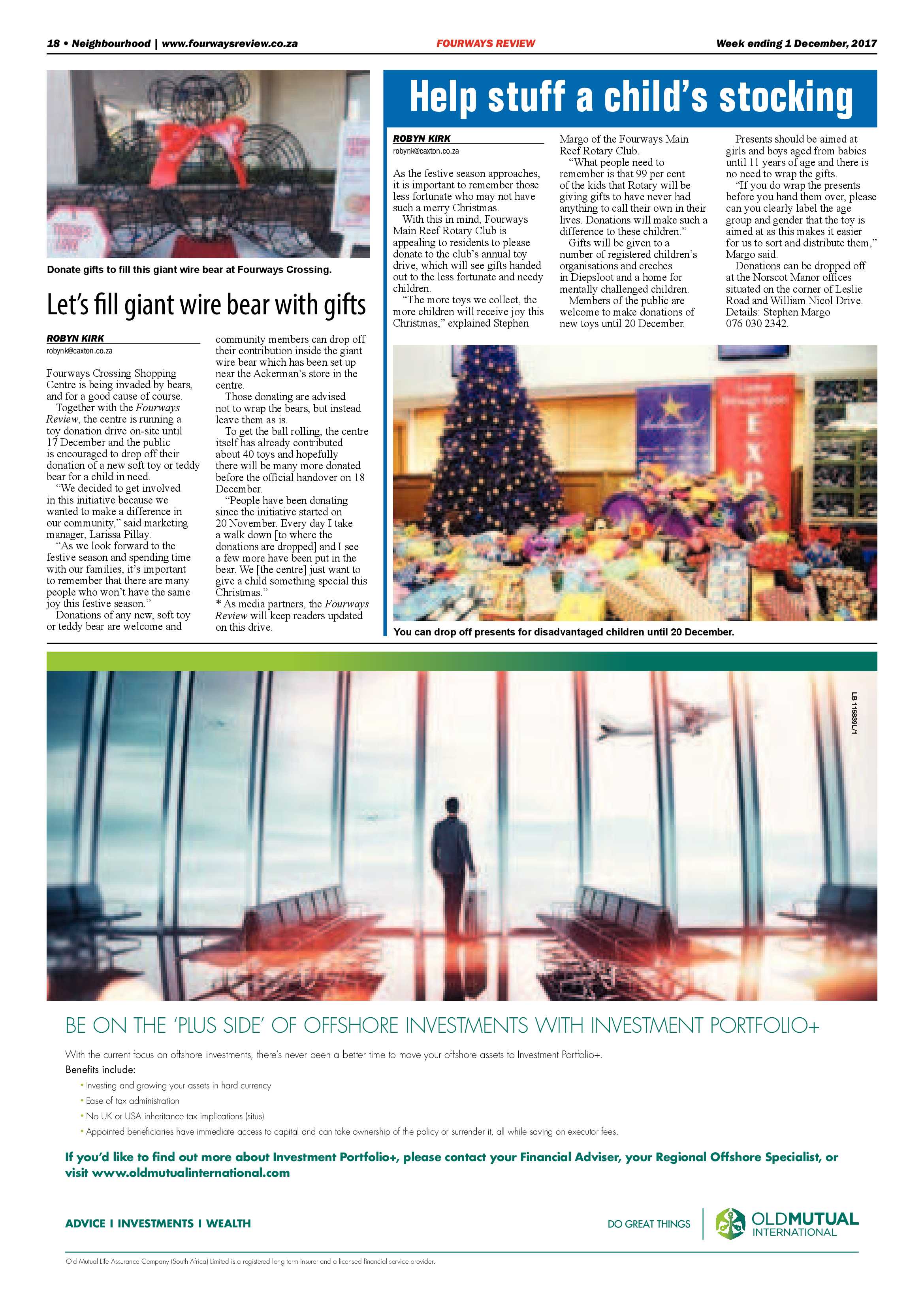 Fourways Review 1 December page 18