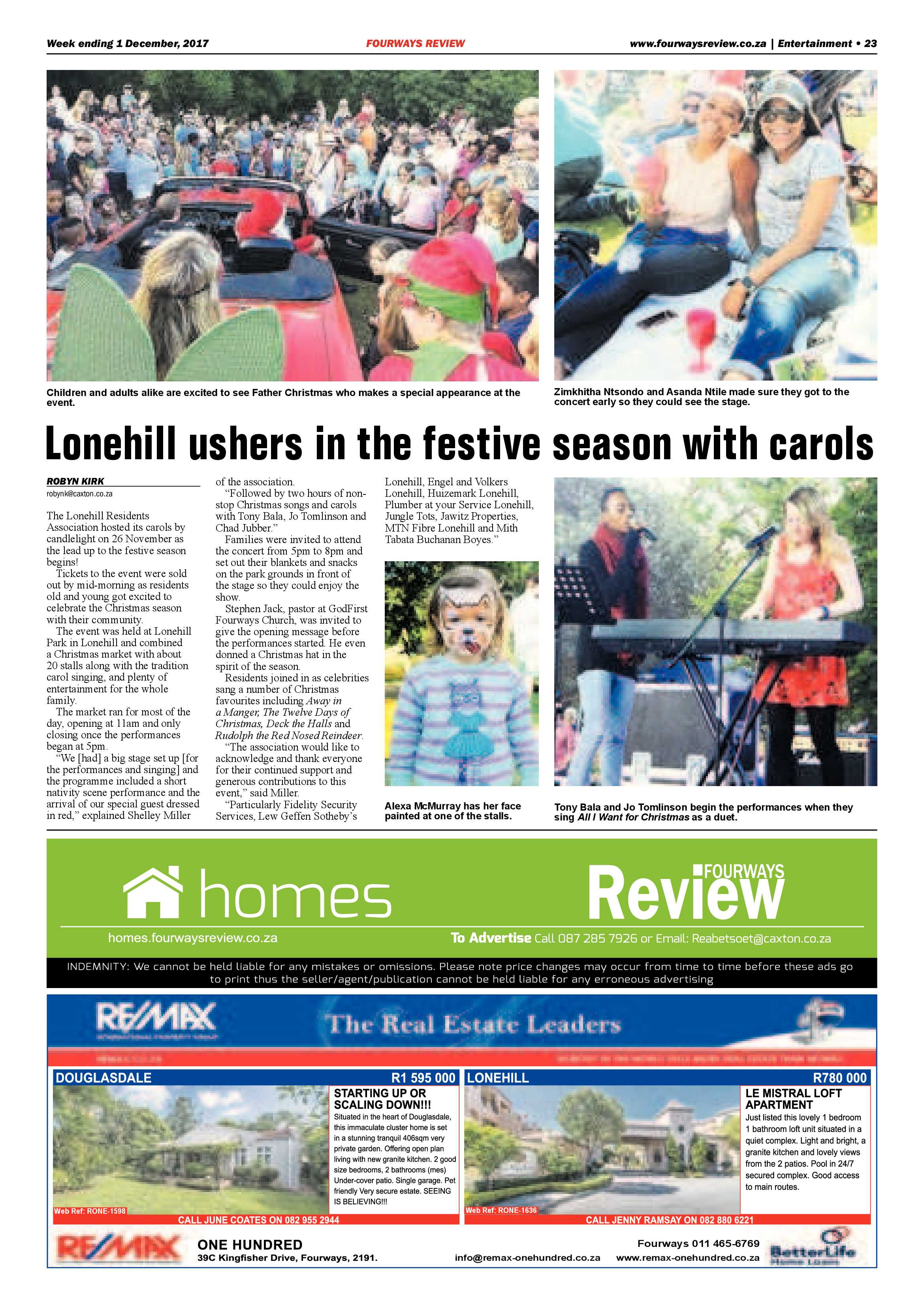 Fourways Review 1 December page 23