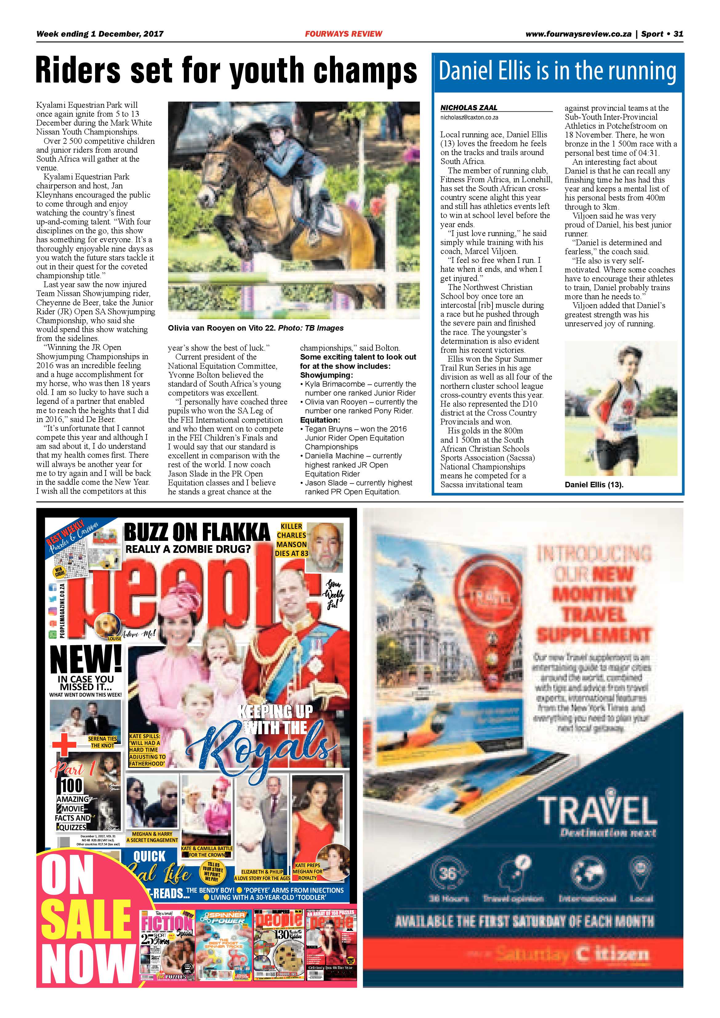 Fourways Review 1 December page 31